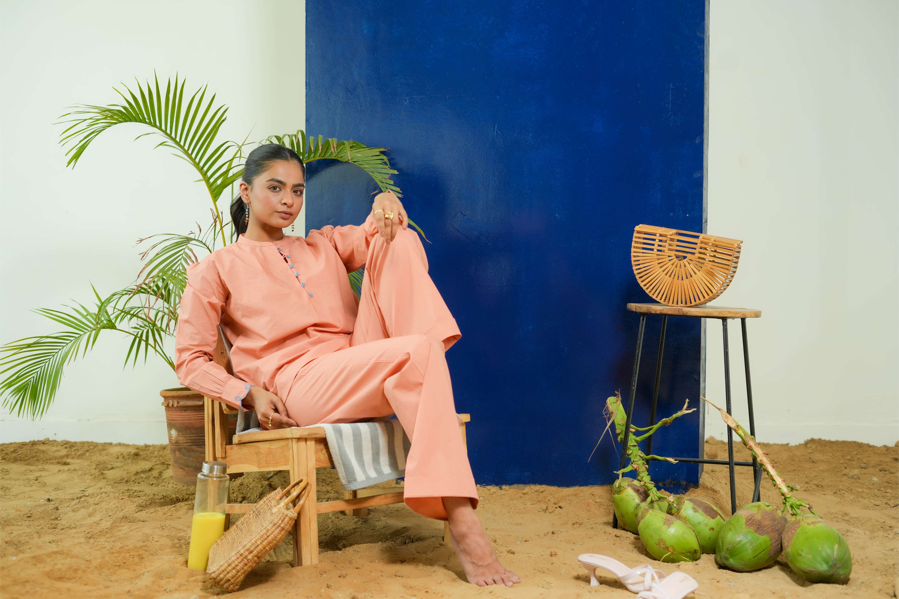 SALMON CLASSIC CO-ORD SET