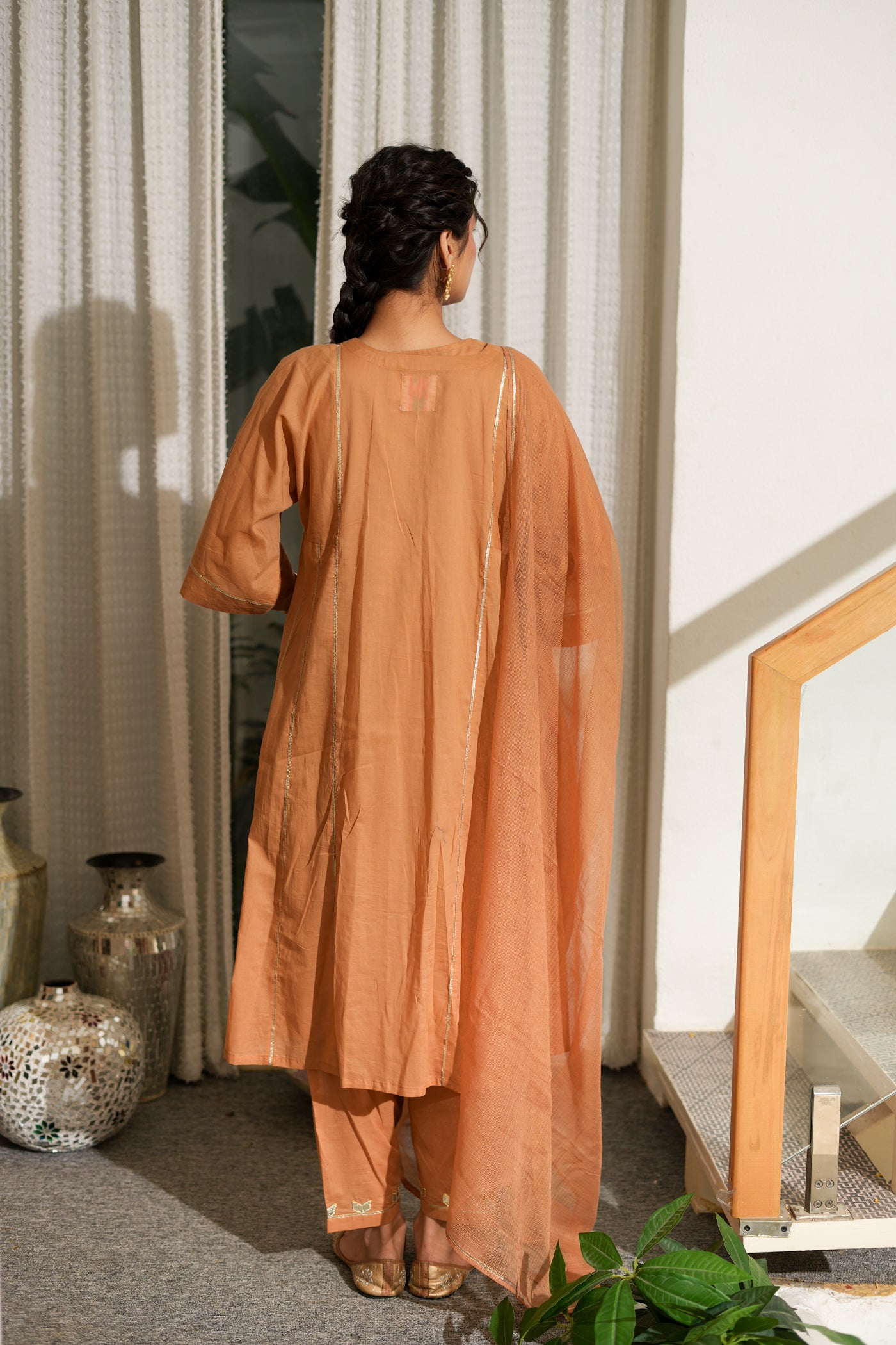 MOCHA GULNAAR KURTA SET OF 4