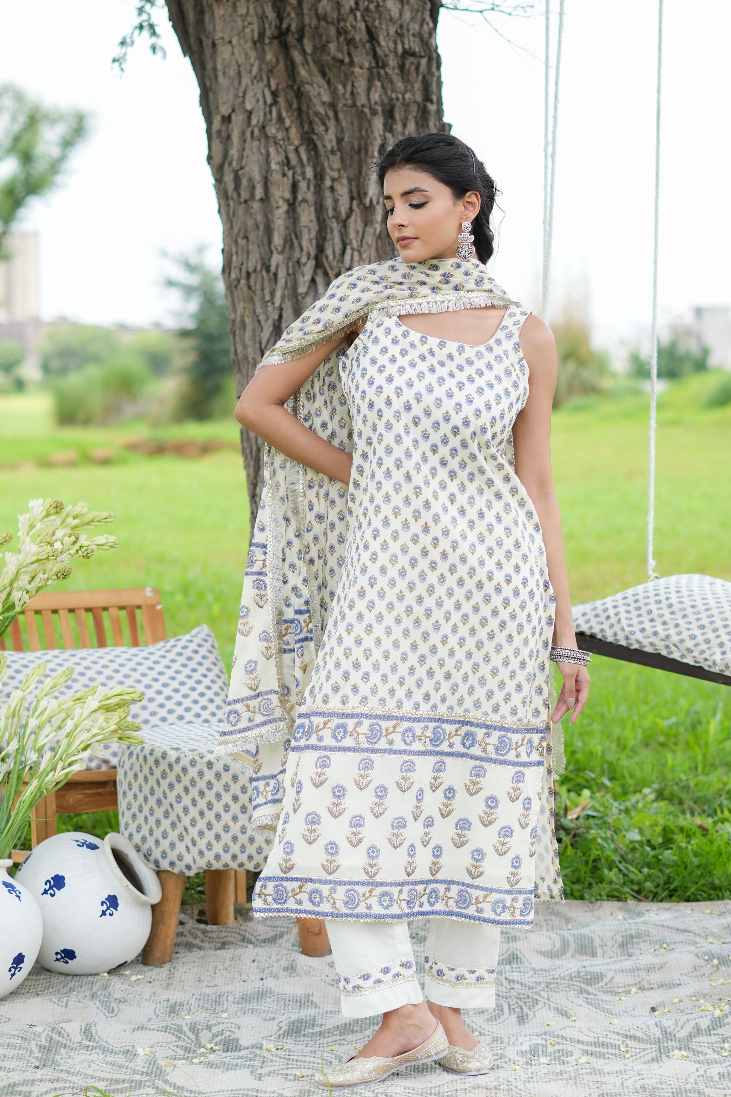 PANKHURI KURTA SET OF 3