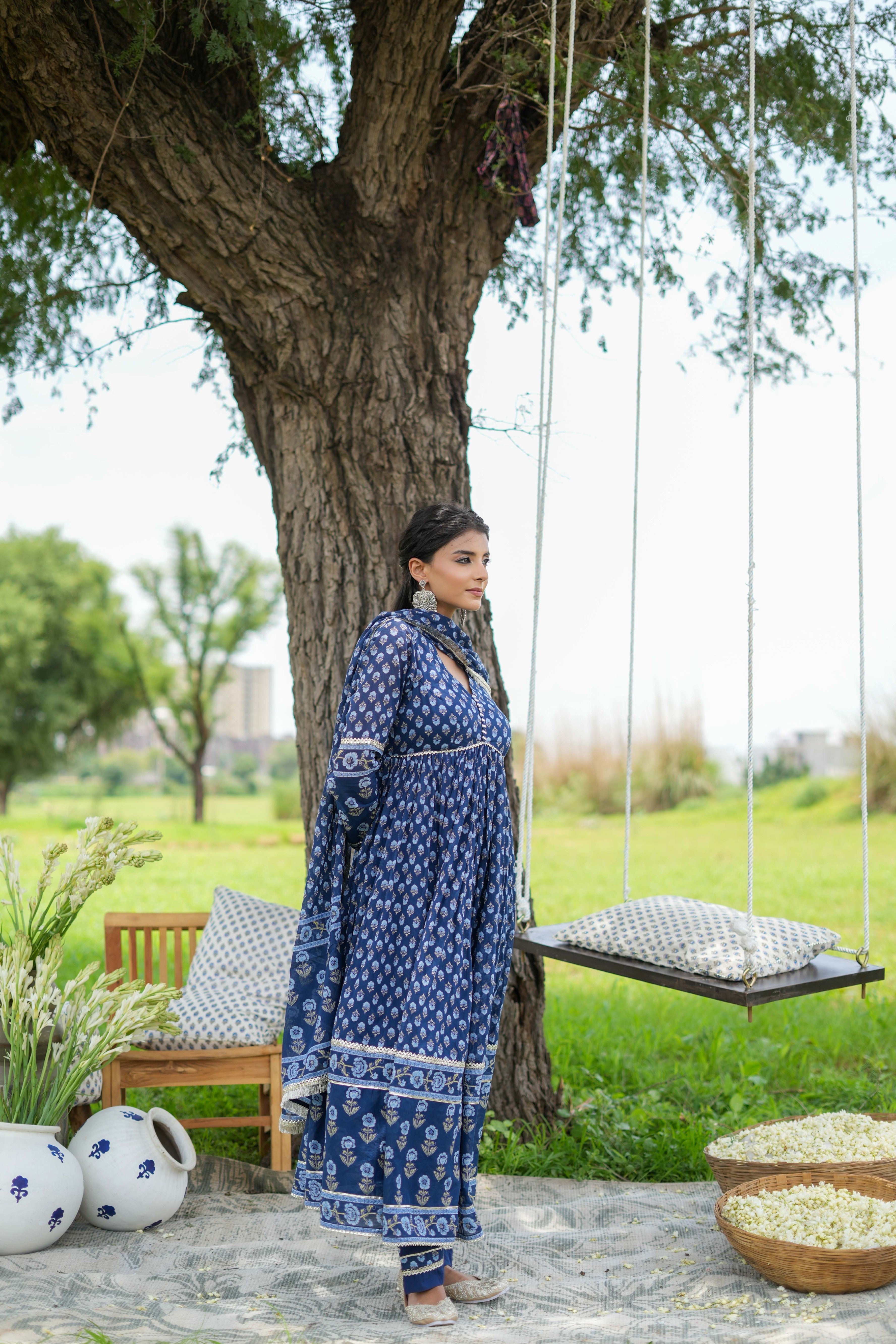 PURVA ANARKALI SET OF 3