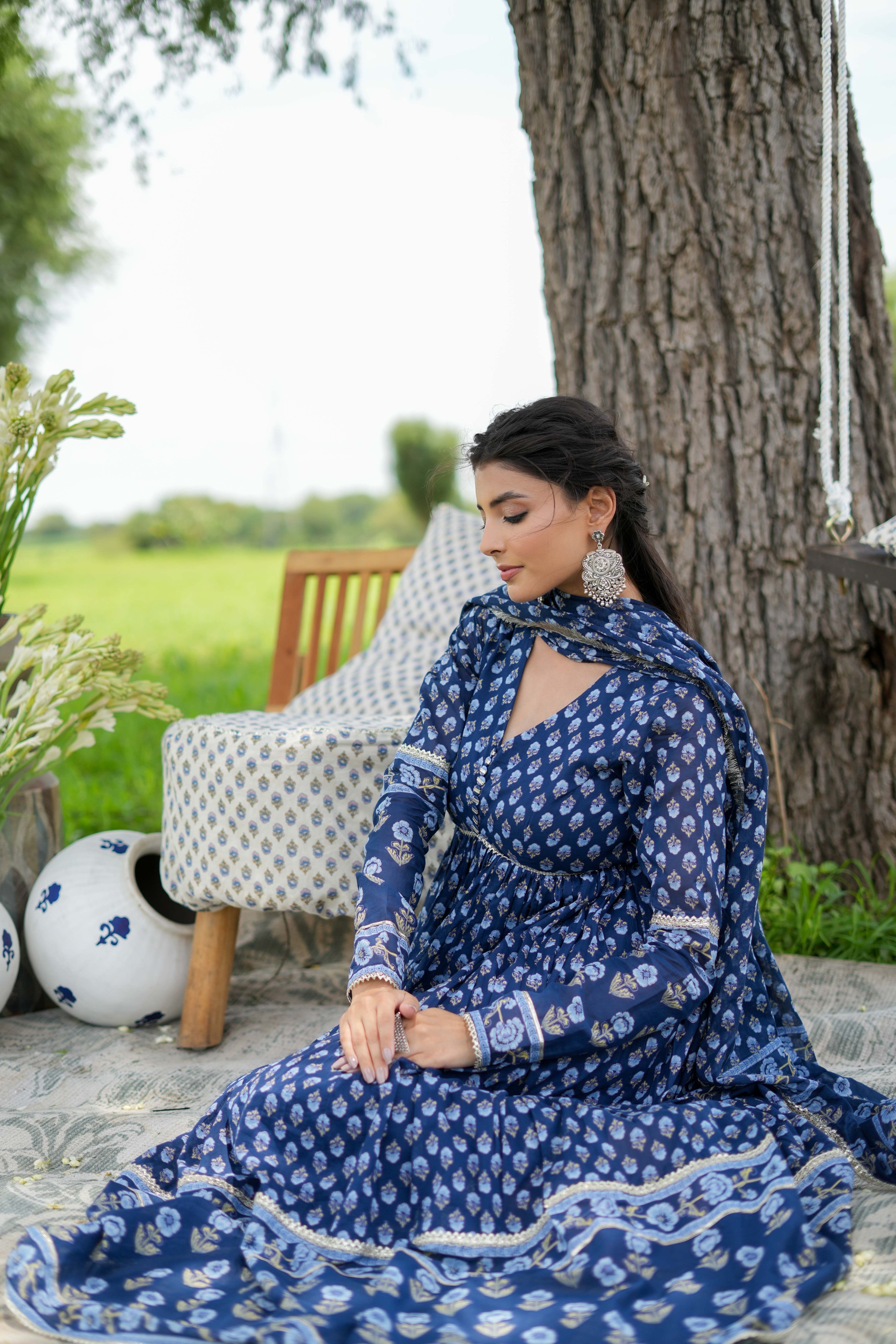 PURVA ANARKALI SET OF 3