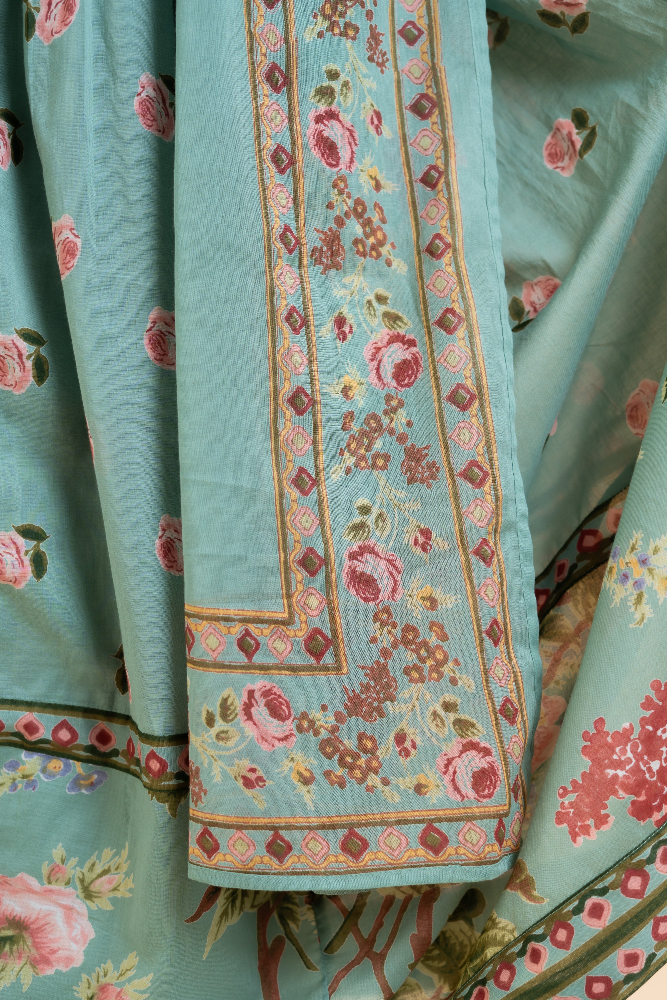 SAGE GREEN RASHIKA ANARKALI SET OF 3