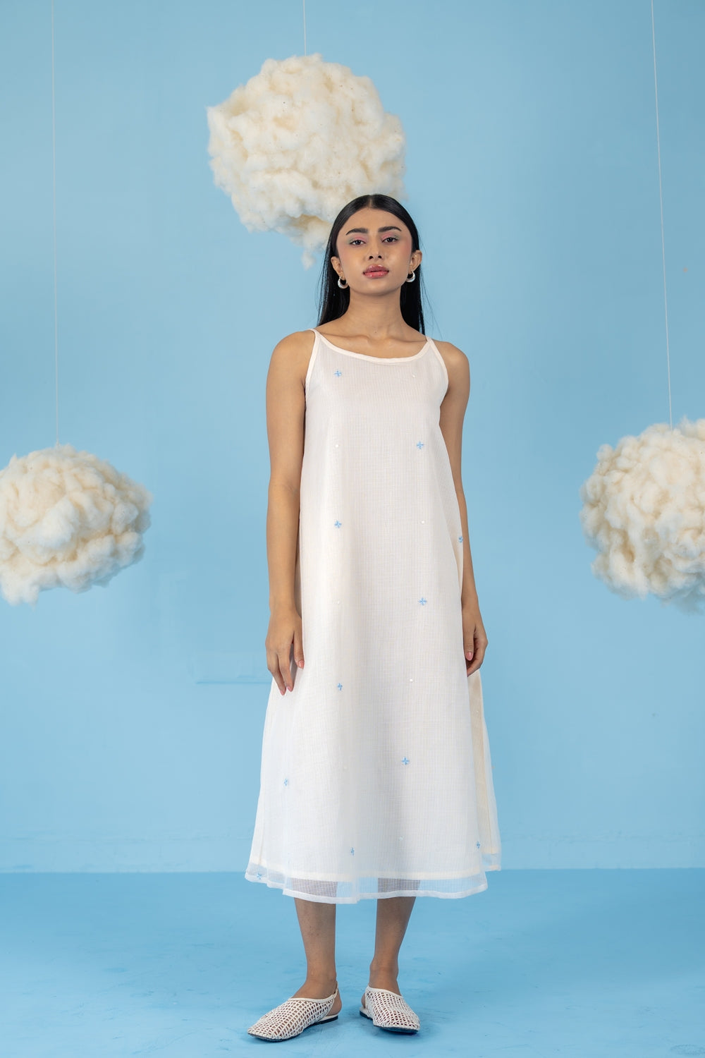 OFF-WHITE LYCHEE DRESS