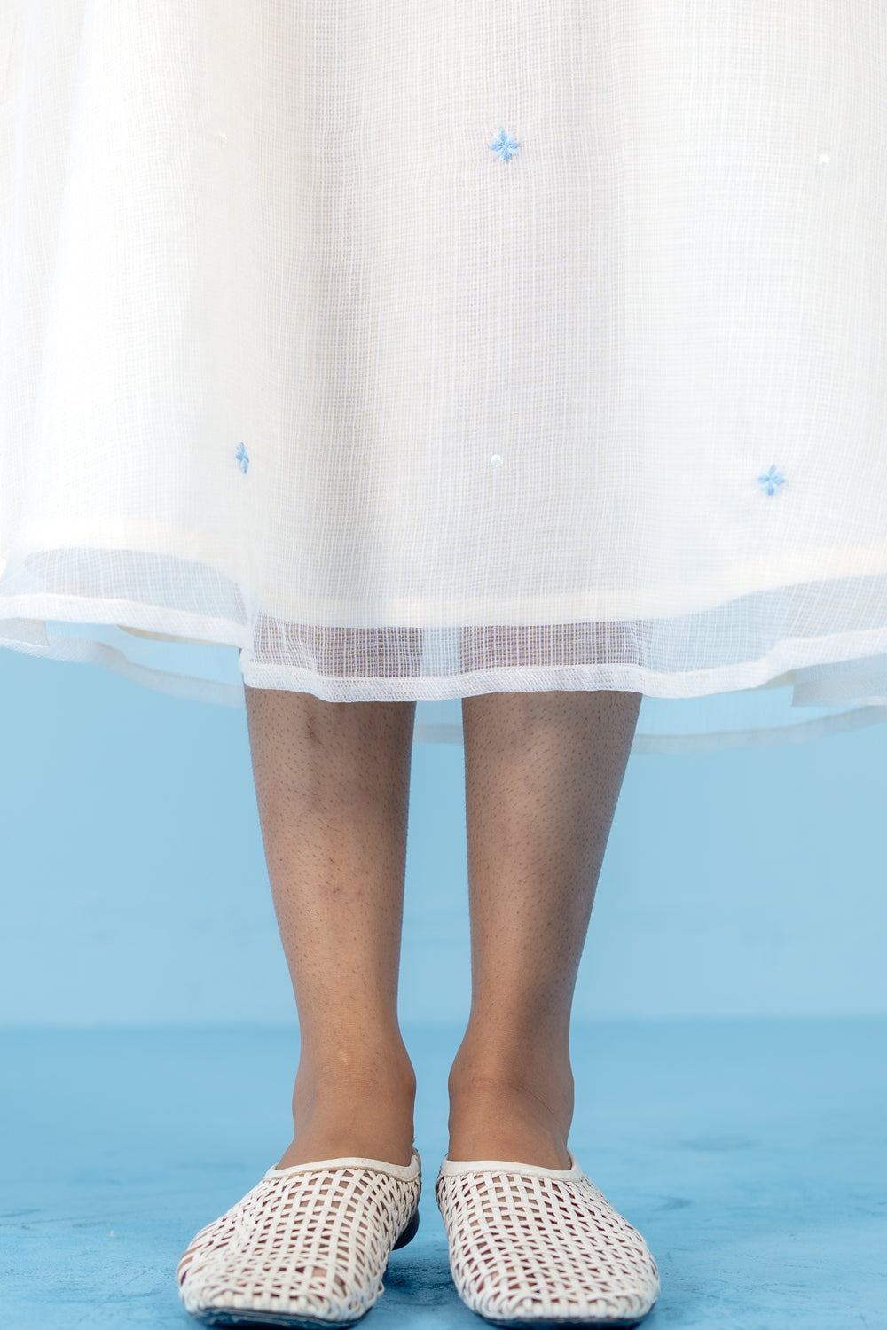 OFF-WHITE LYCHEE DRESS