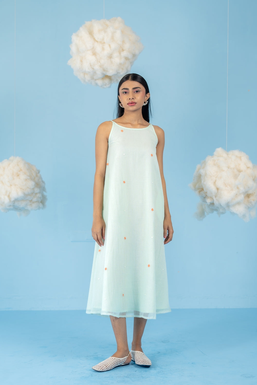 MINT GREEN PISTA DRESS