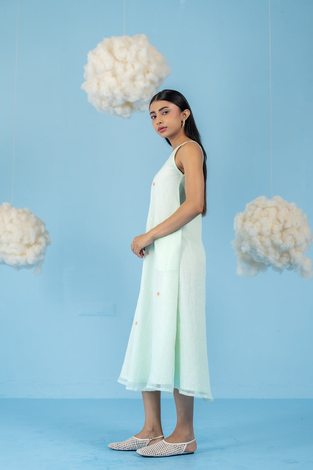 MINT GREEN PISTA DRESS
