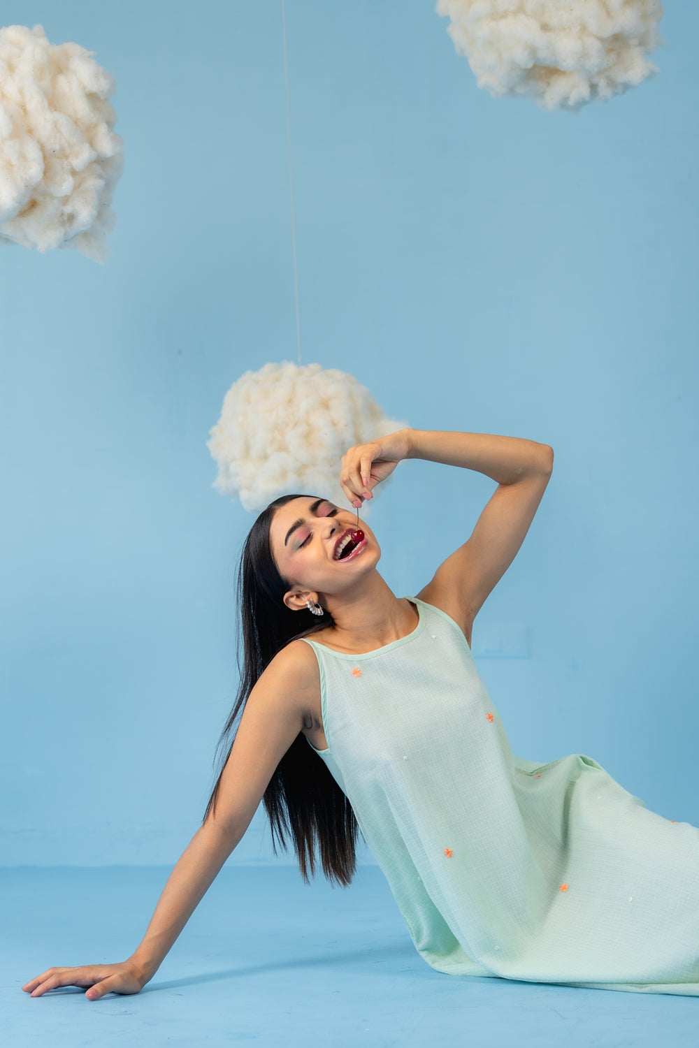 MINT GREEN PISTA DRESS