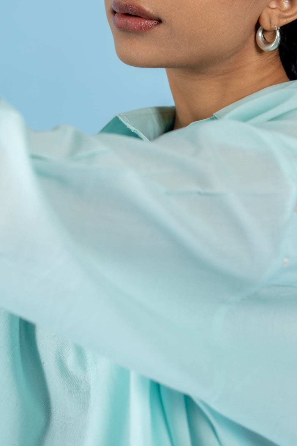 SKY BLUE BLUEBERRY SHIRT