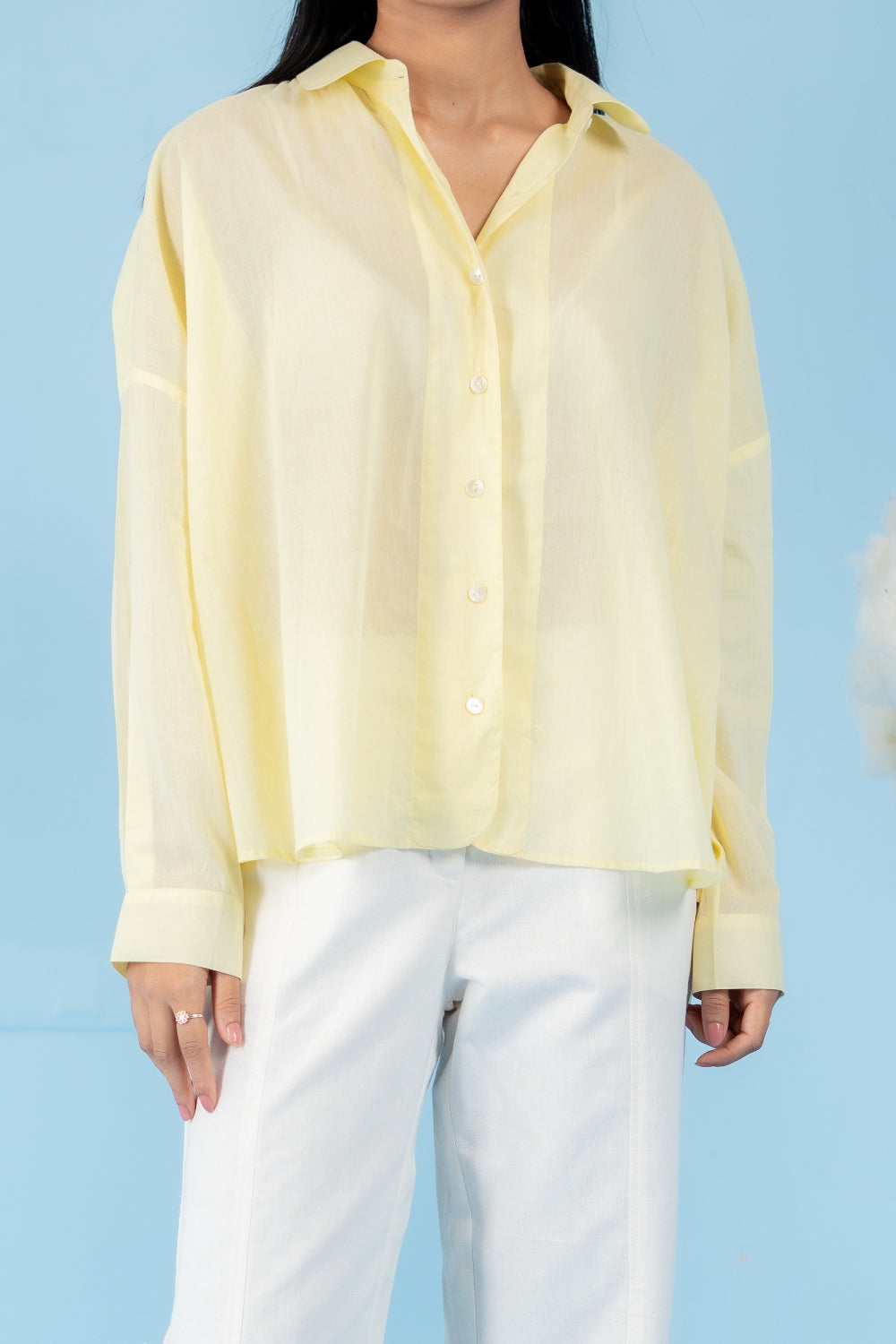 BUTTER YELLOW PINEAPPLE SHIRT