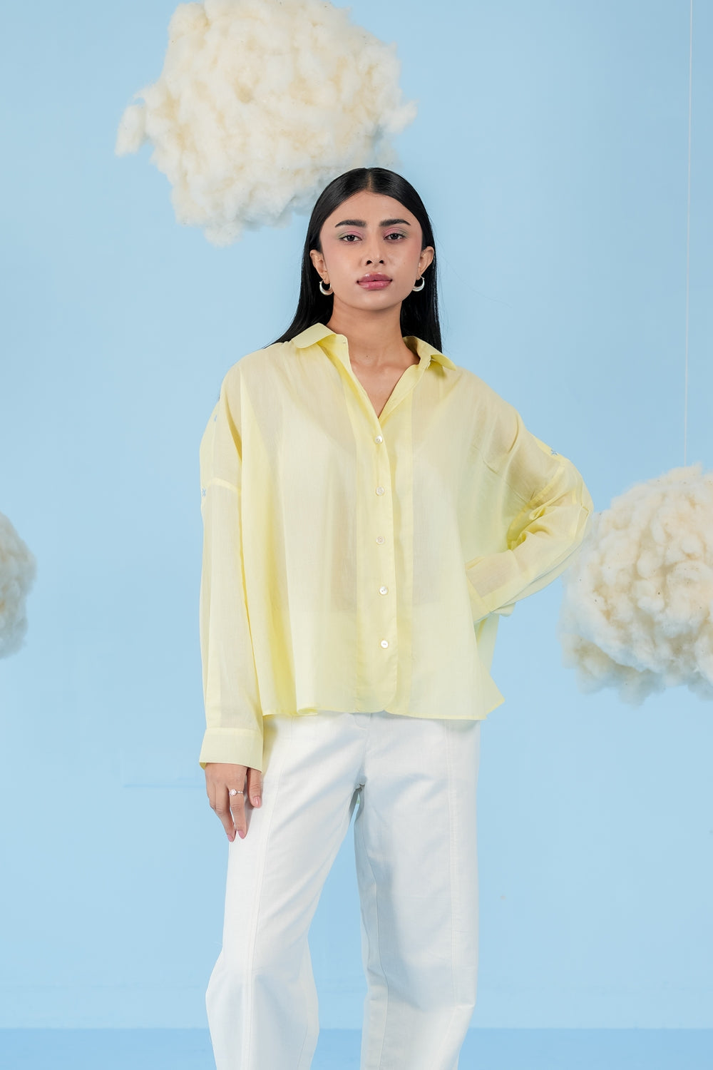 BUTTER YELLOW PINEAPPLE SHIRT