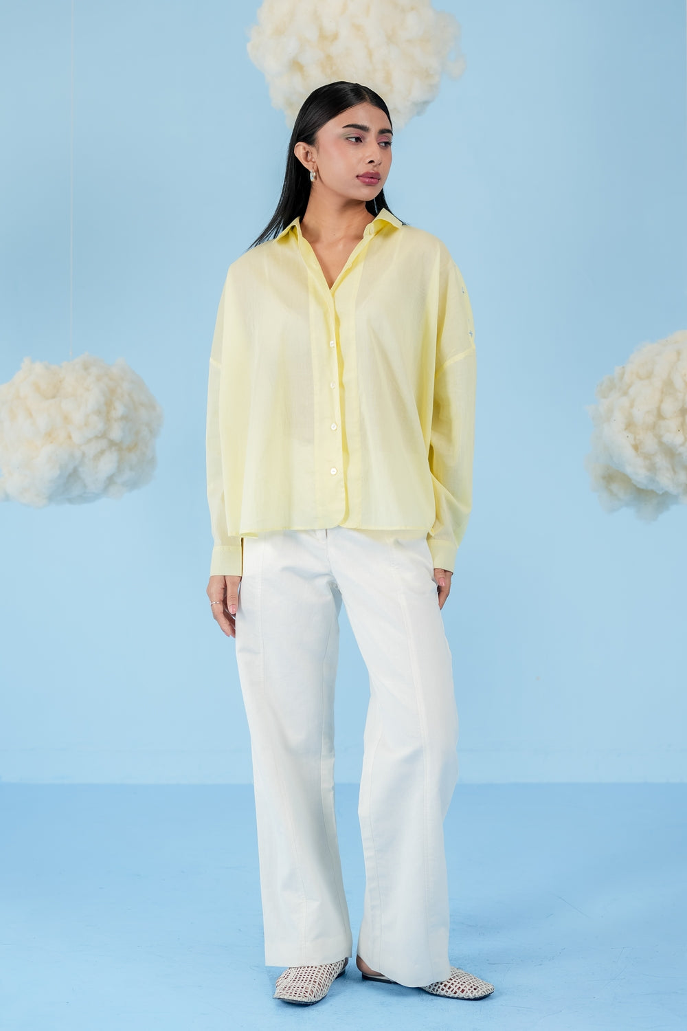 BUTTER YELLOW PINEAPPLE SHIRT