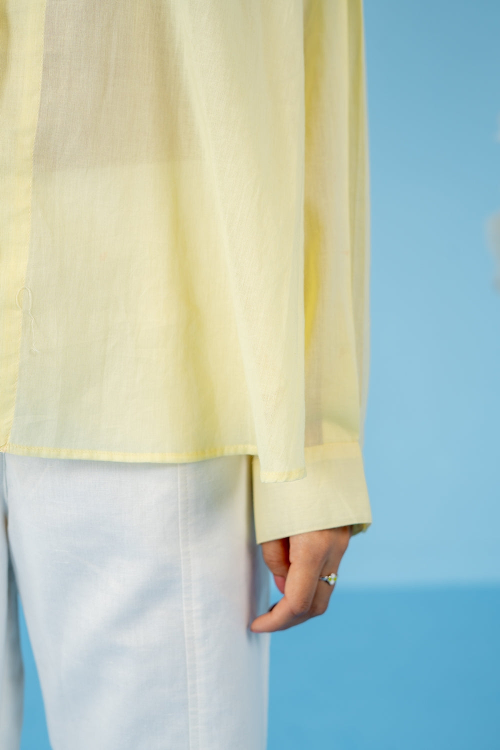 BUTTER YELLOW PINEAPPLE SHIRT