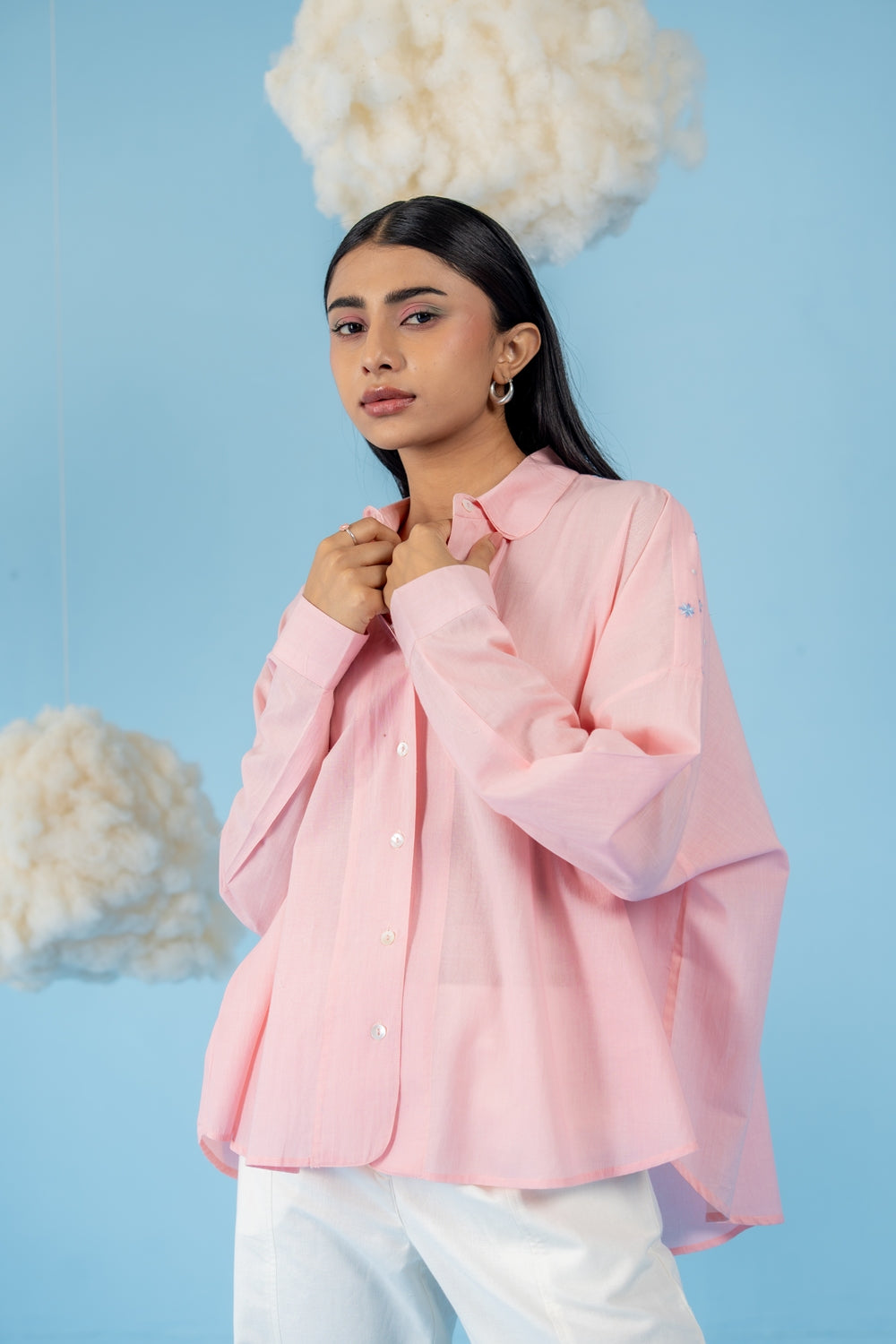BABY PINK PEACH SHIRT