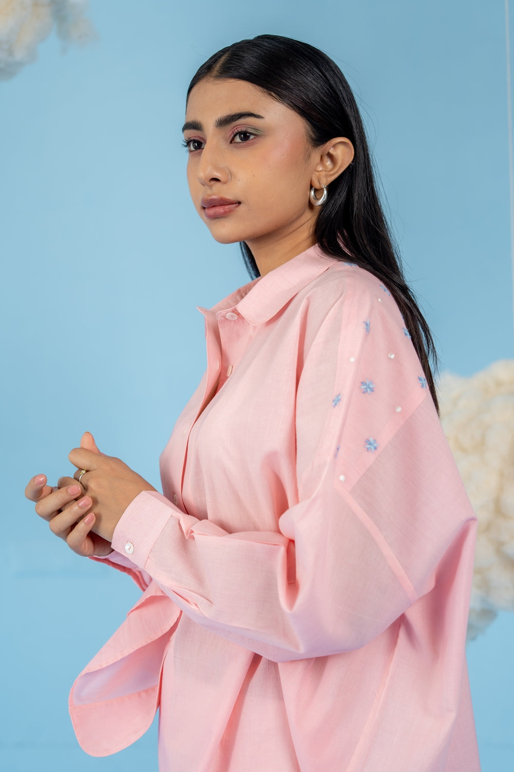 BABY PINK PEACH SHIRT