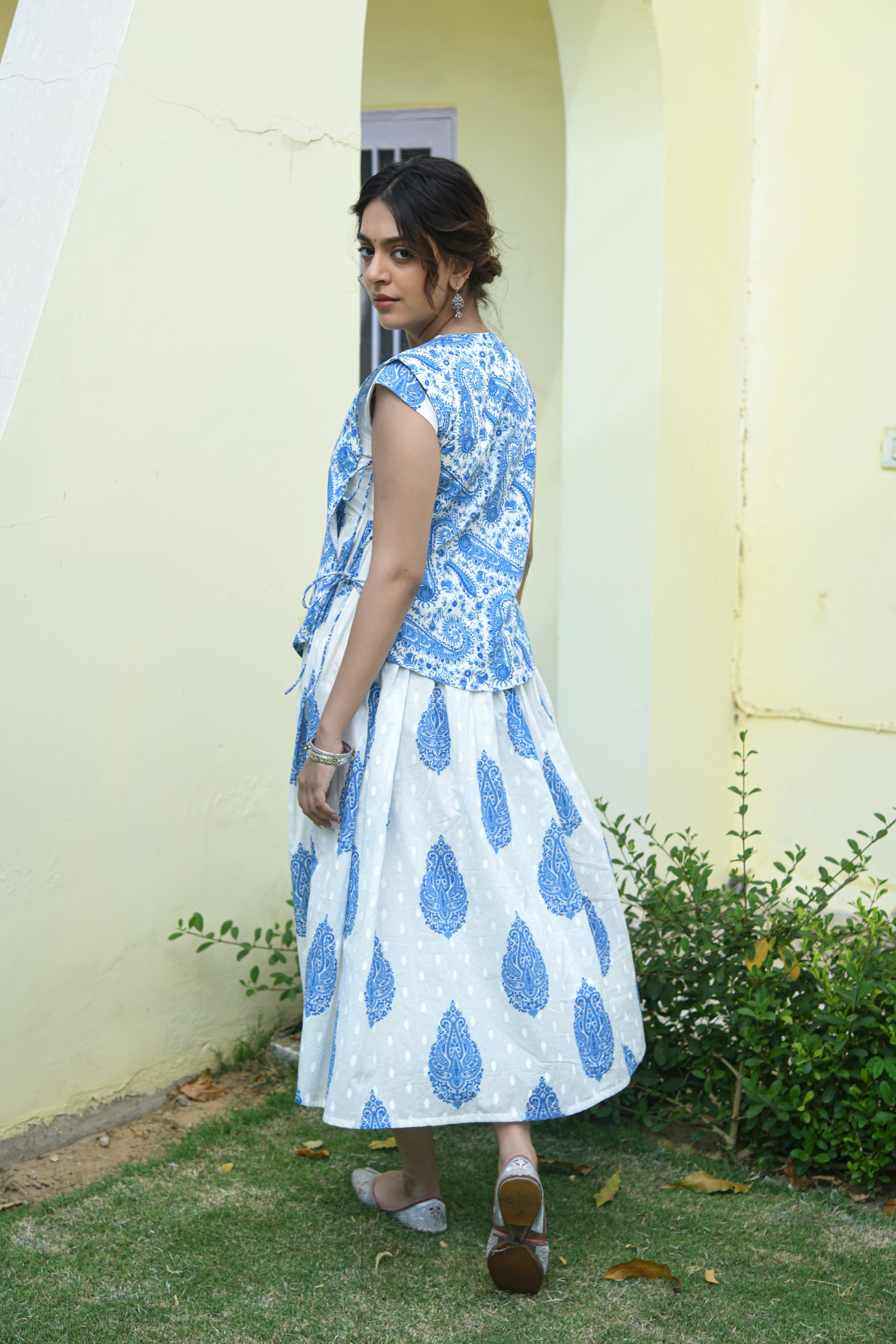 KATHANA DRESS SET OF 2 WITH KOTI