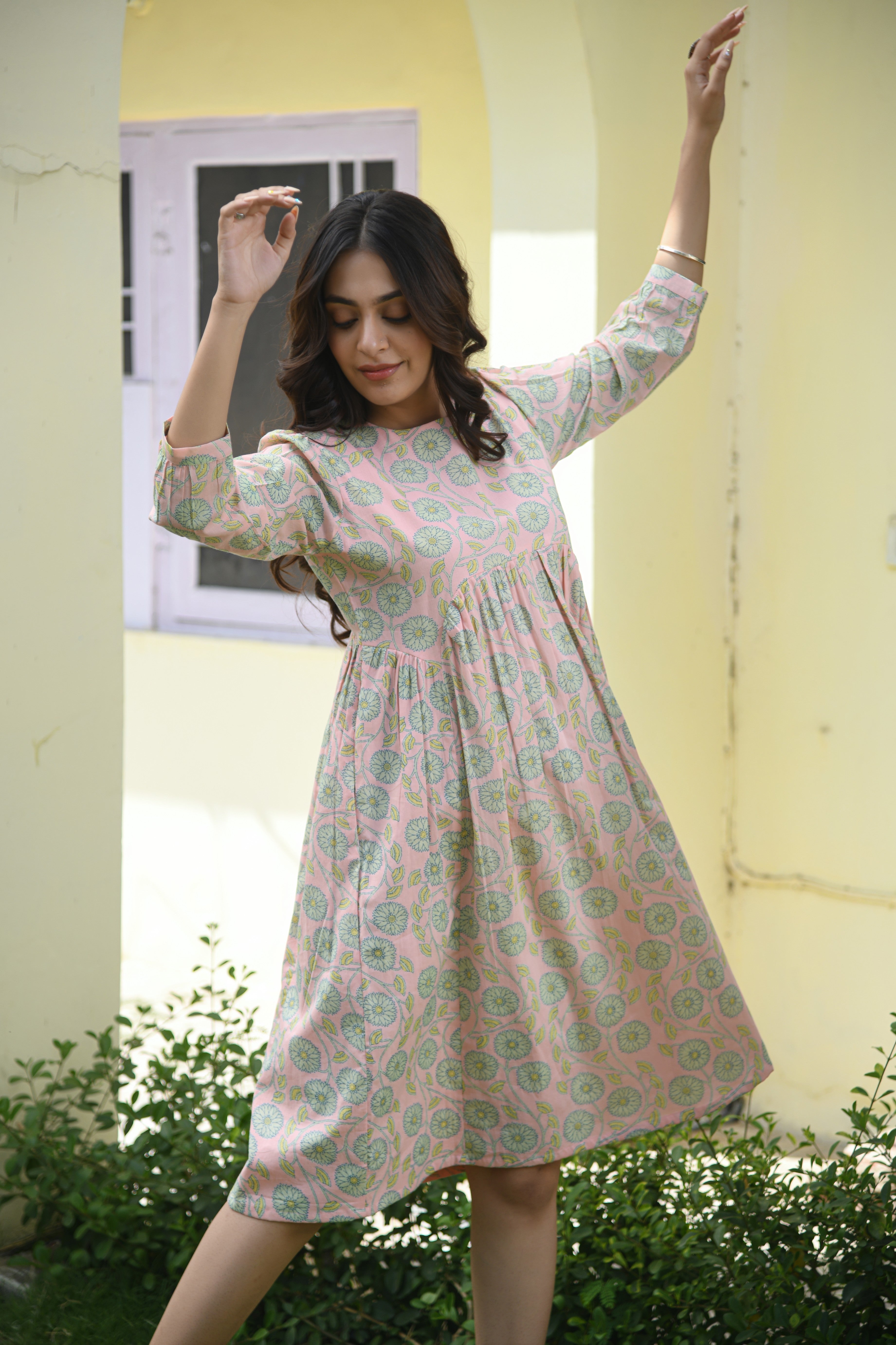TULSI A-LINE DRESS