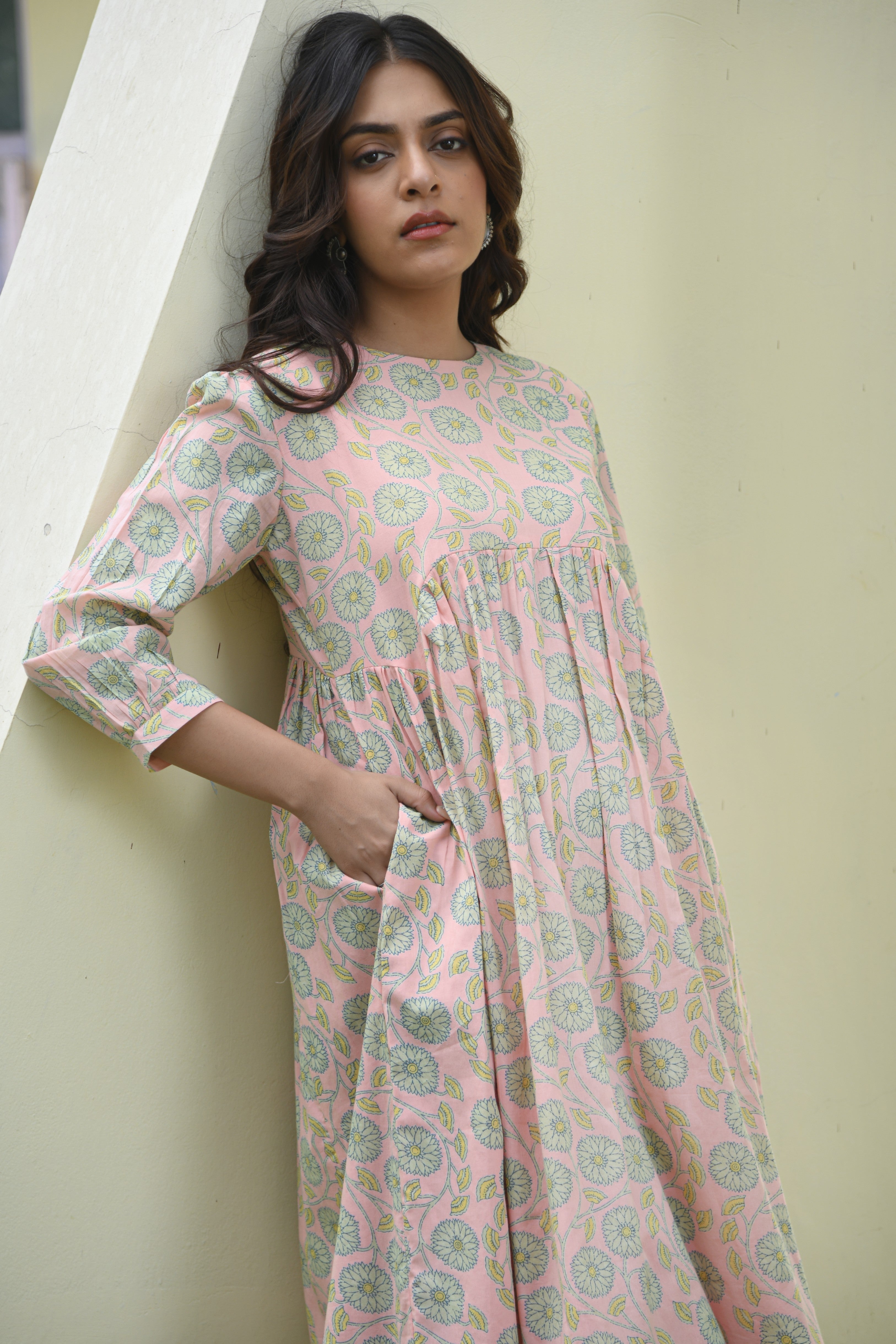 TULSI A-LINE DRESS