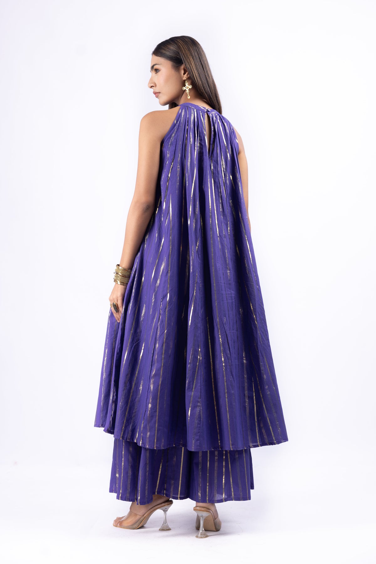 DASTAAN PURPLE CO-ORD SET OF 2