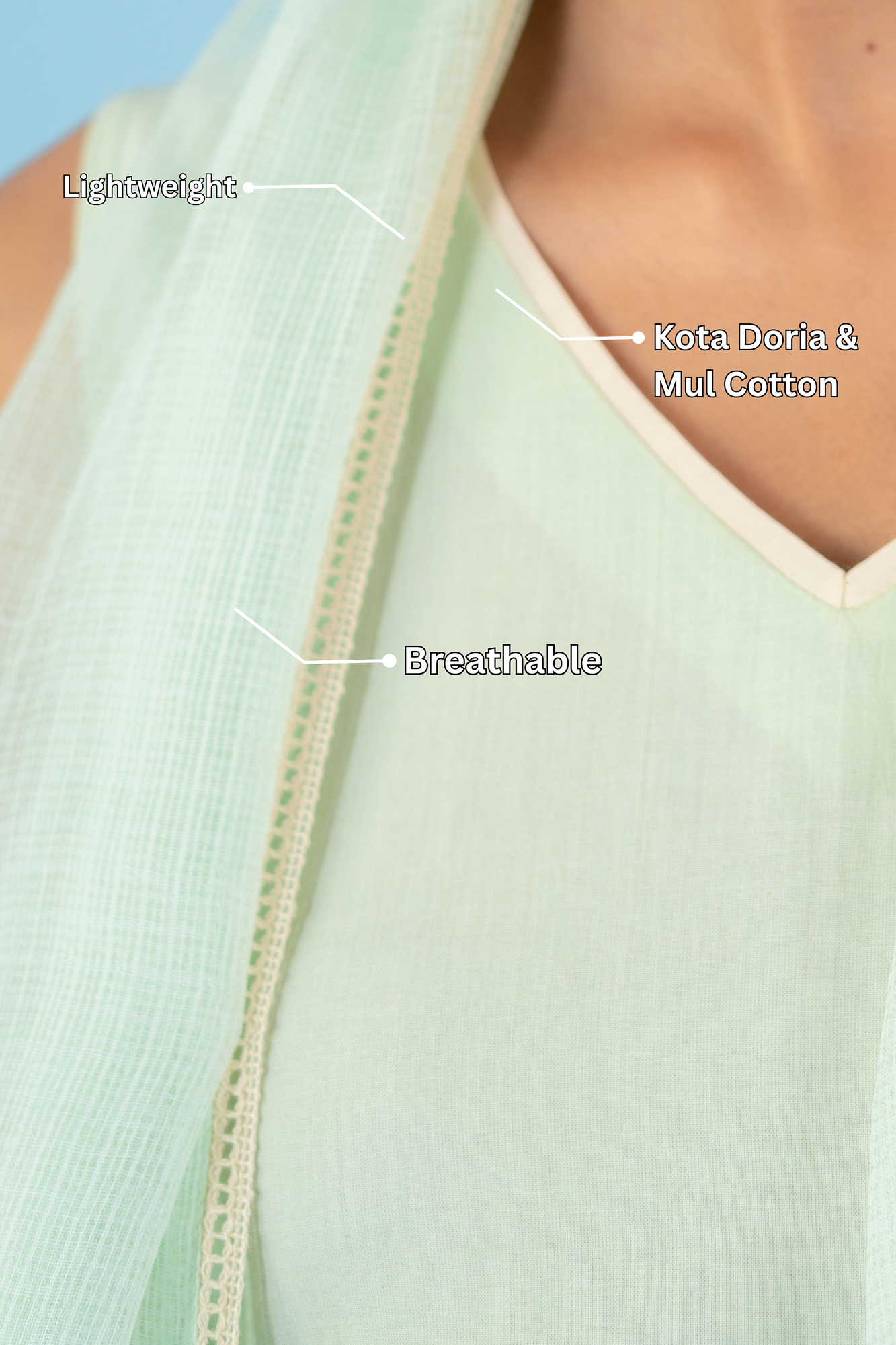 MINT GREEN  KIWI KURTA SET OF 3