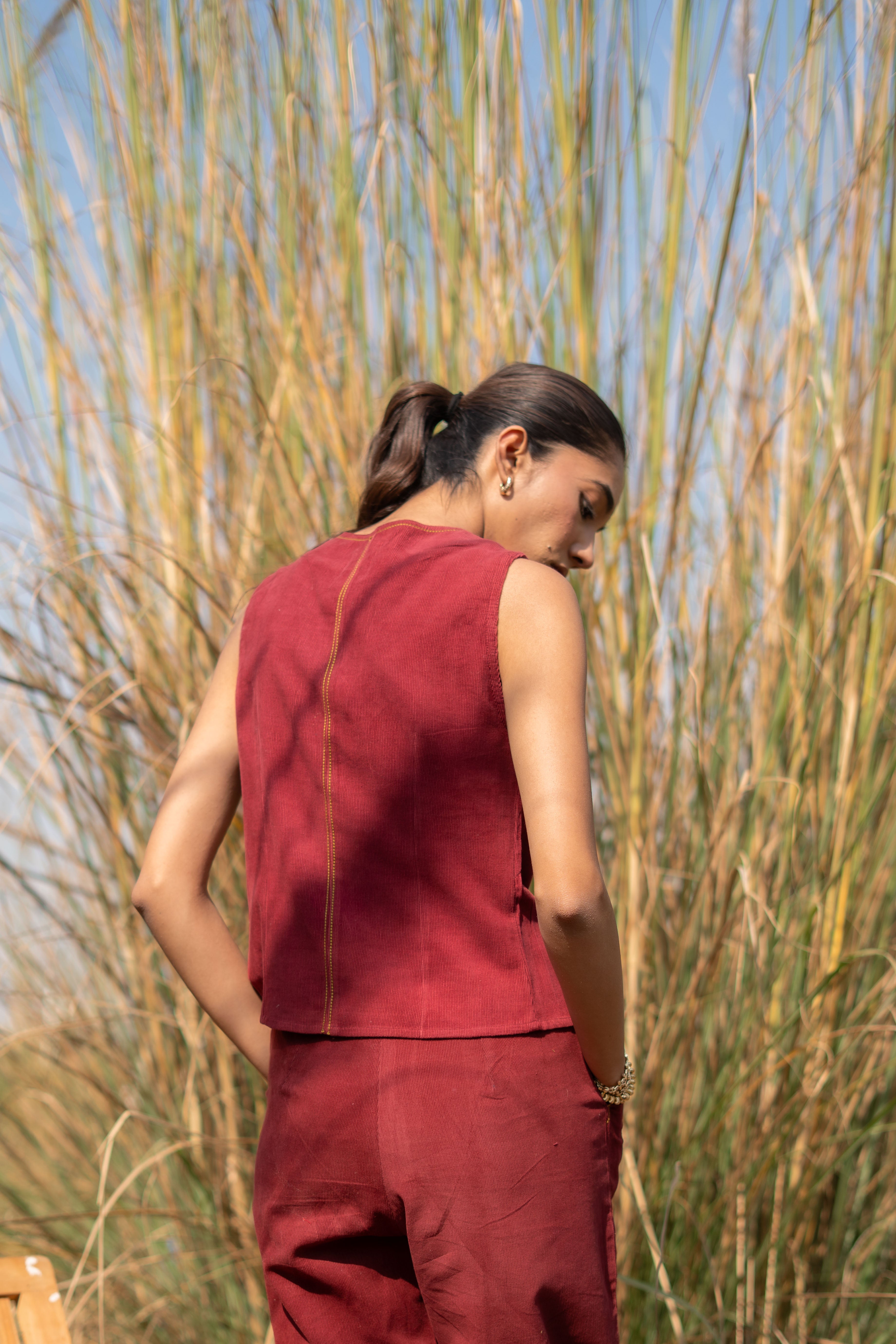 MAROON NEXIS CO-ORD SET OF 2