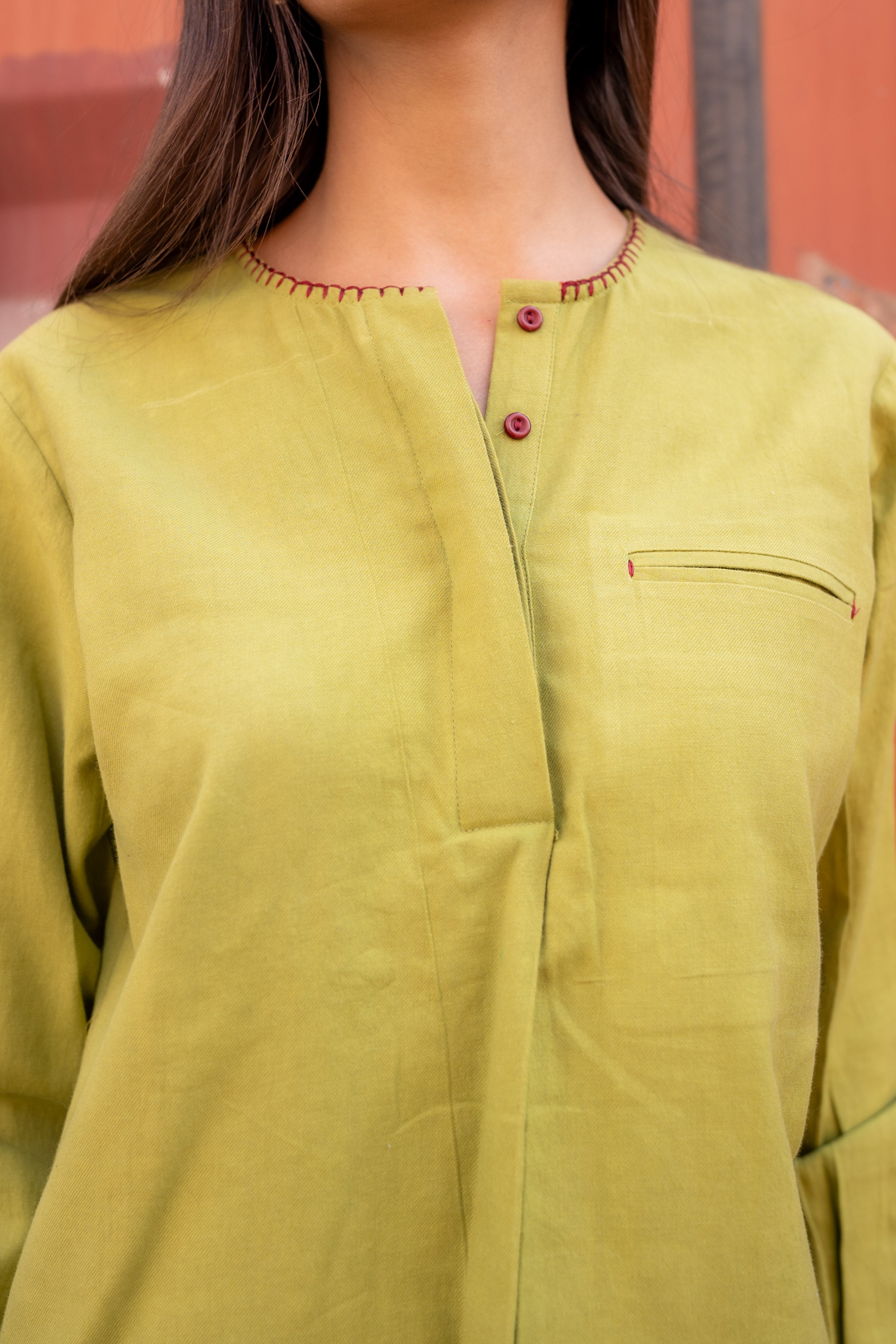 OLIVE NIVRA CO-ORD SET OF 2