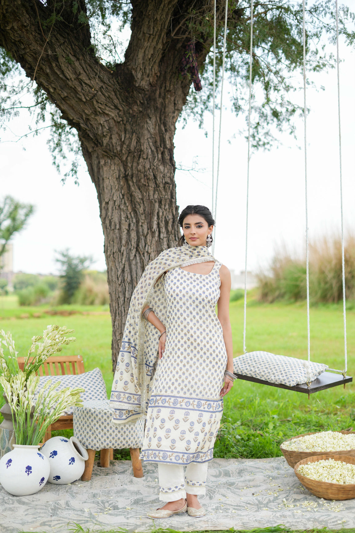 PANKHURI KURTA SET OF 3