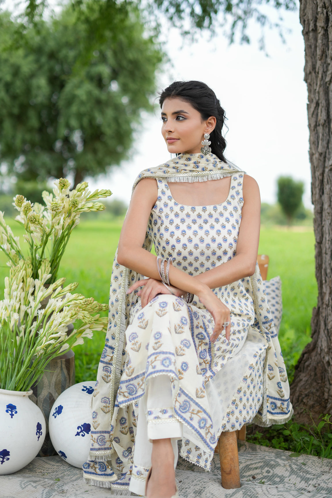 PANKHURI KURTA SET OF 3