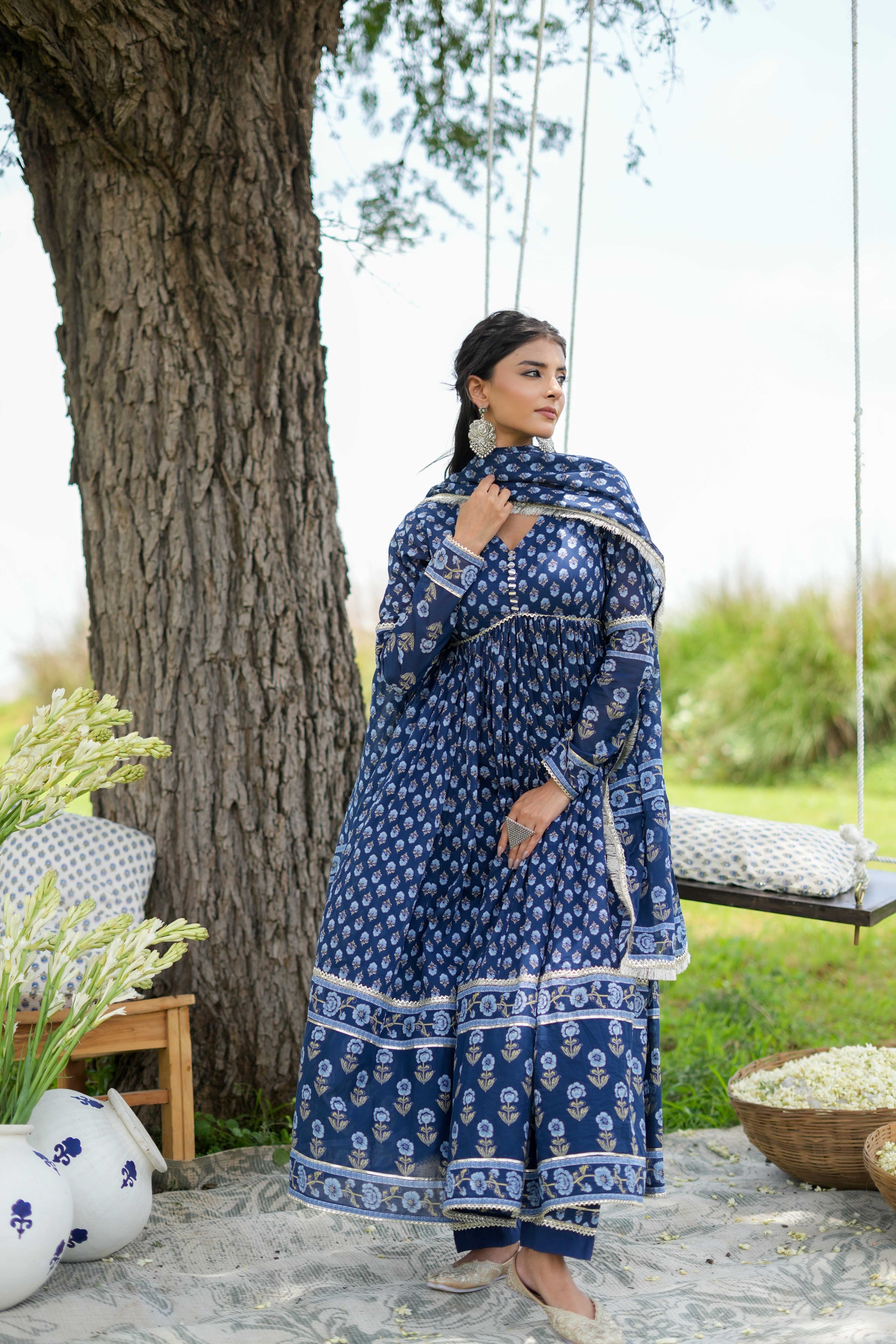 PURVA ANARKALI SET OF 3