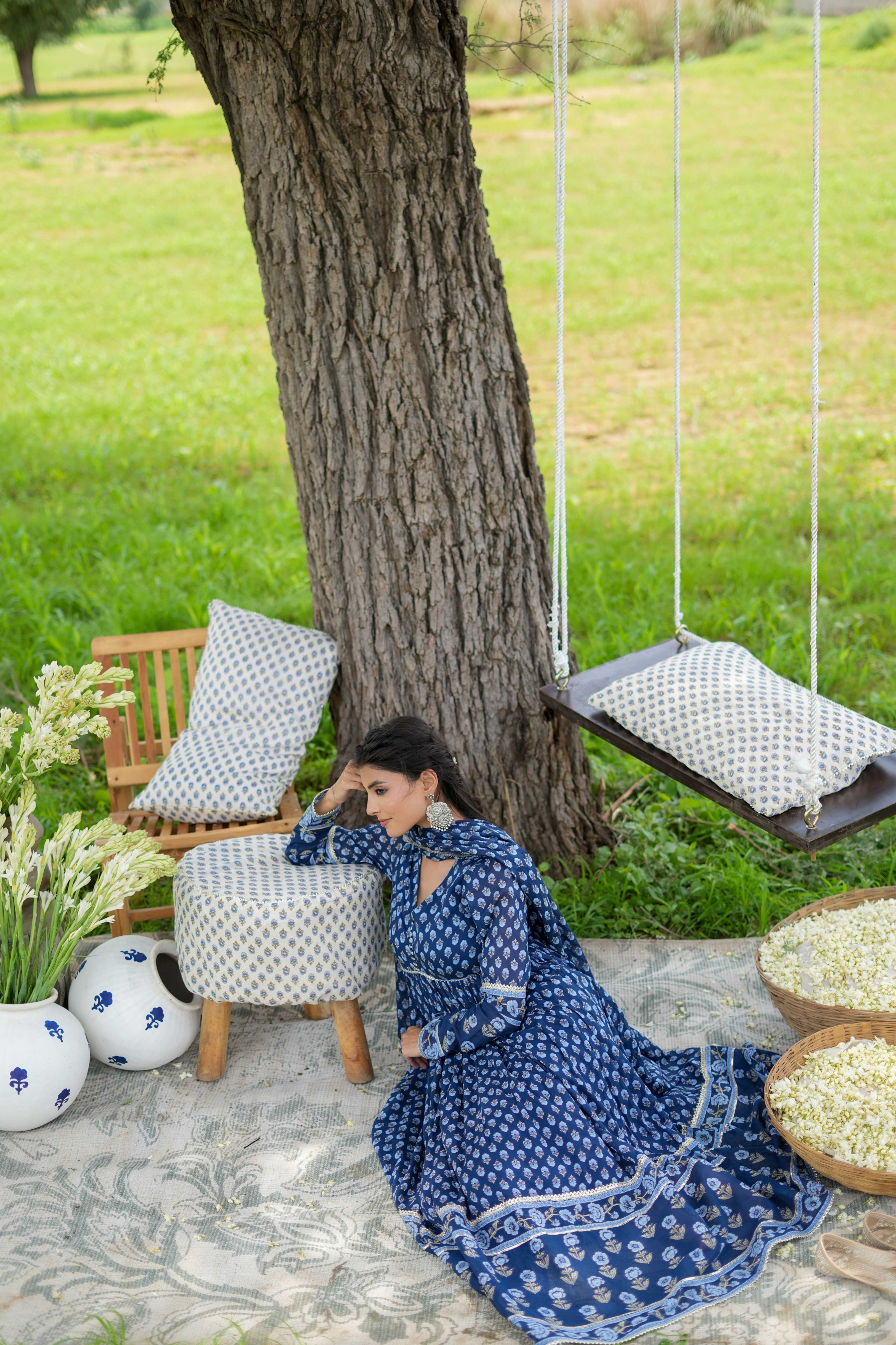 PURVA ANARKALI SET OF 3