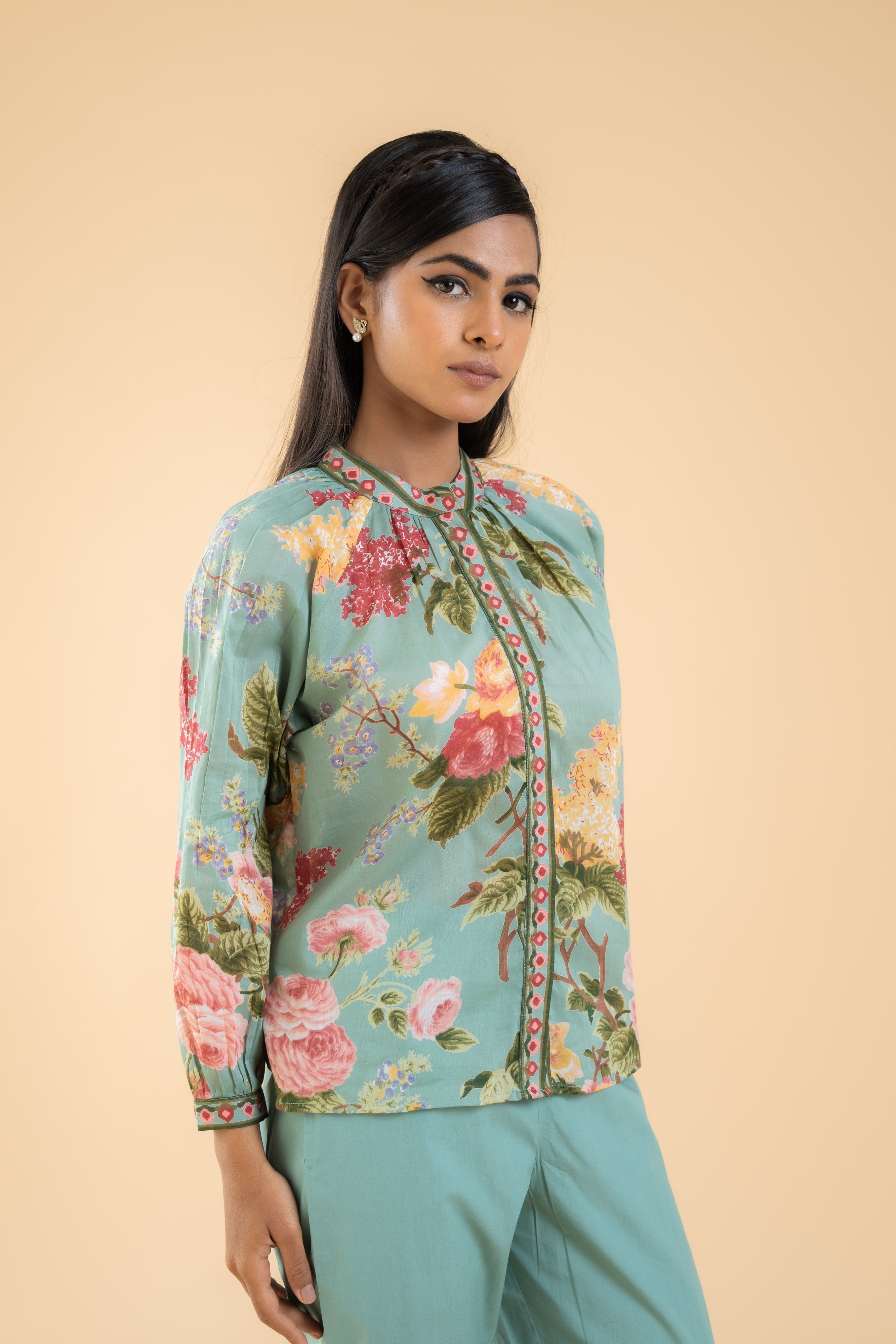 SAGE GREEN ANURA  SHIRT