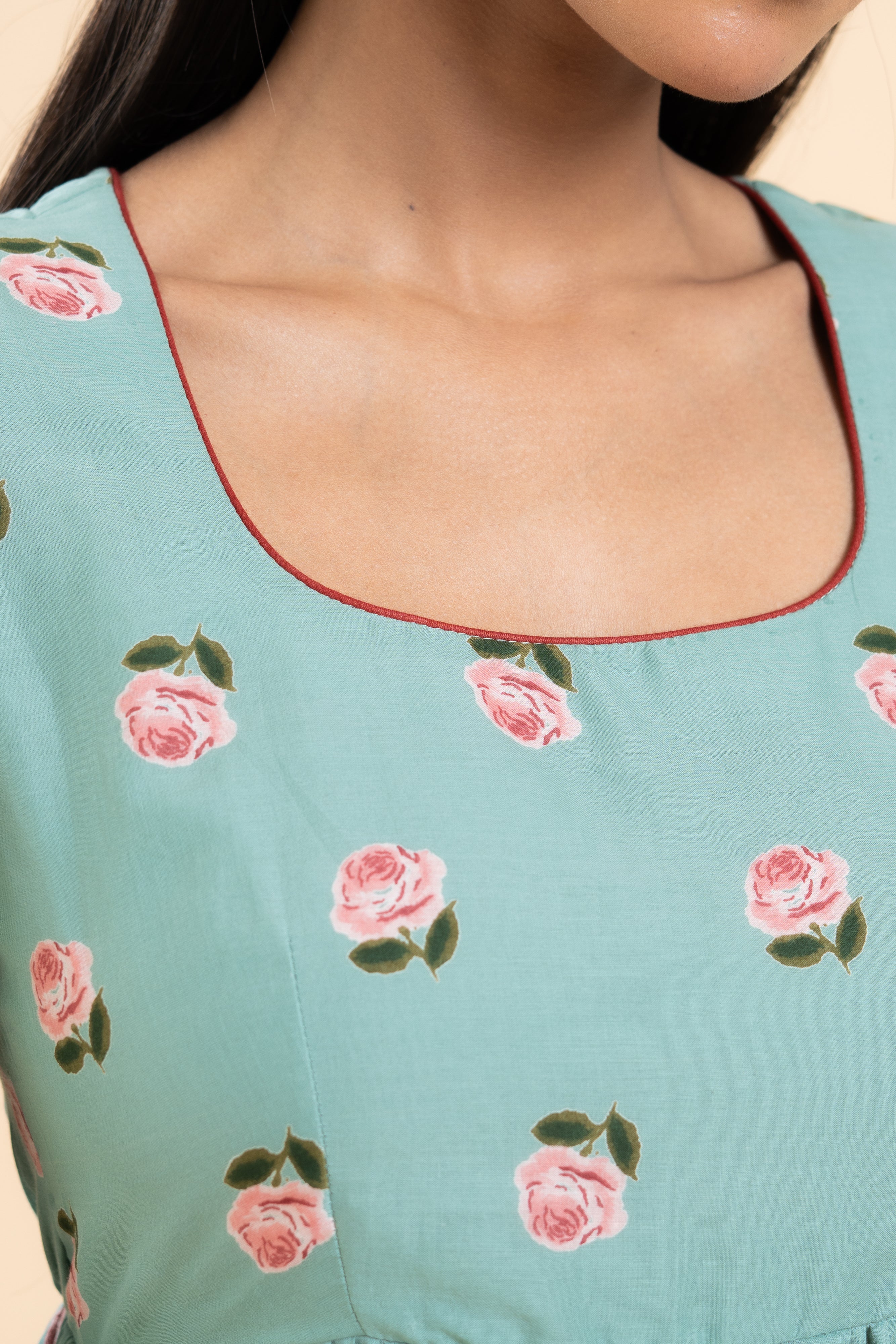 SAGE GREEN RASHIKA  ANARKALI SET OF 3