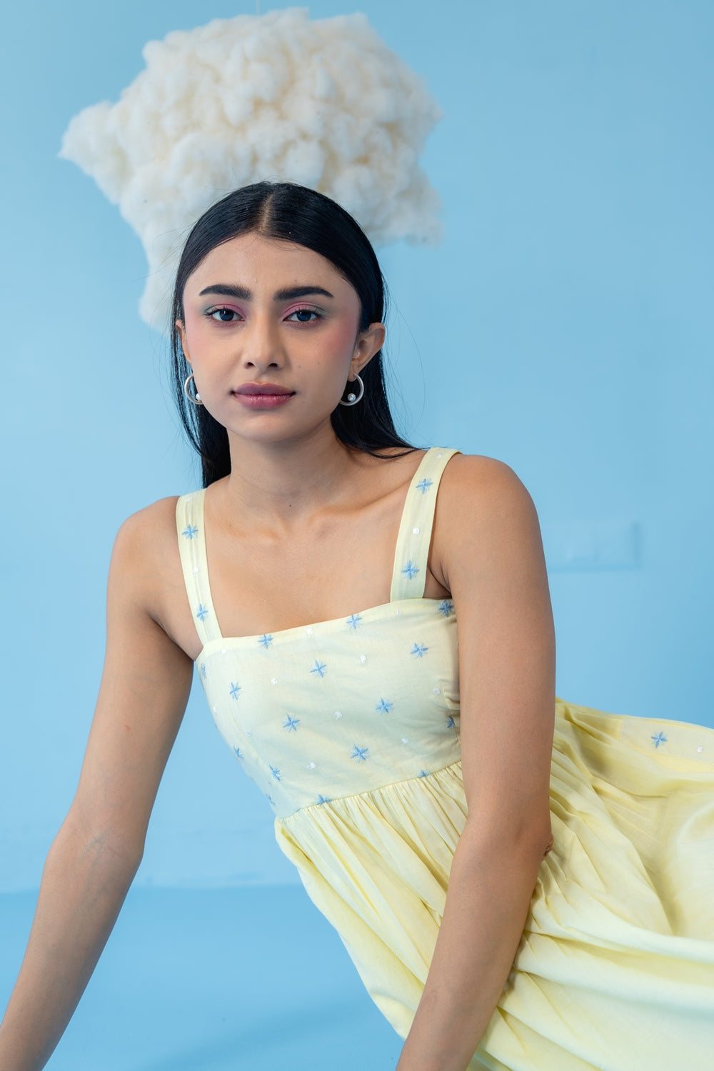 BUTTER YELLOW  LEMON DRESS