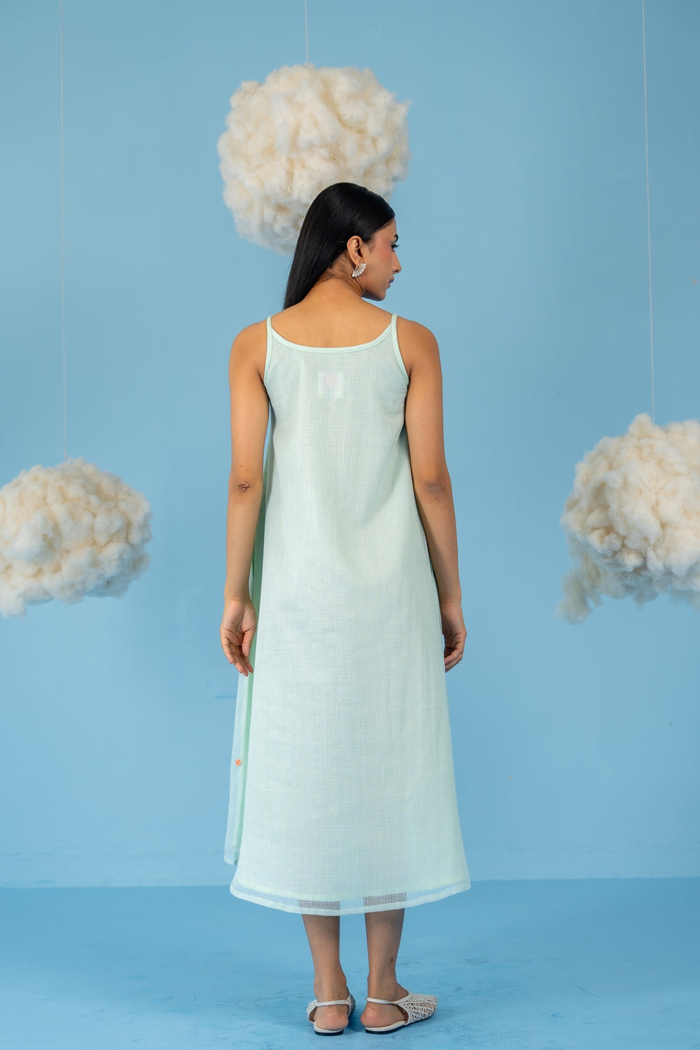 MINT GREEN  PISTA DRESS