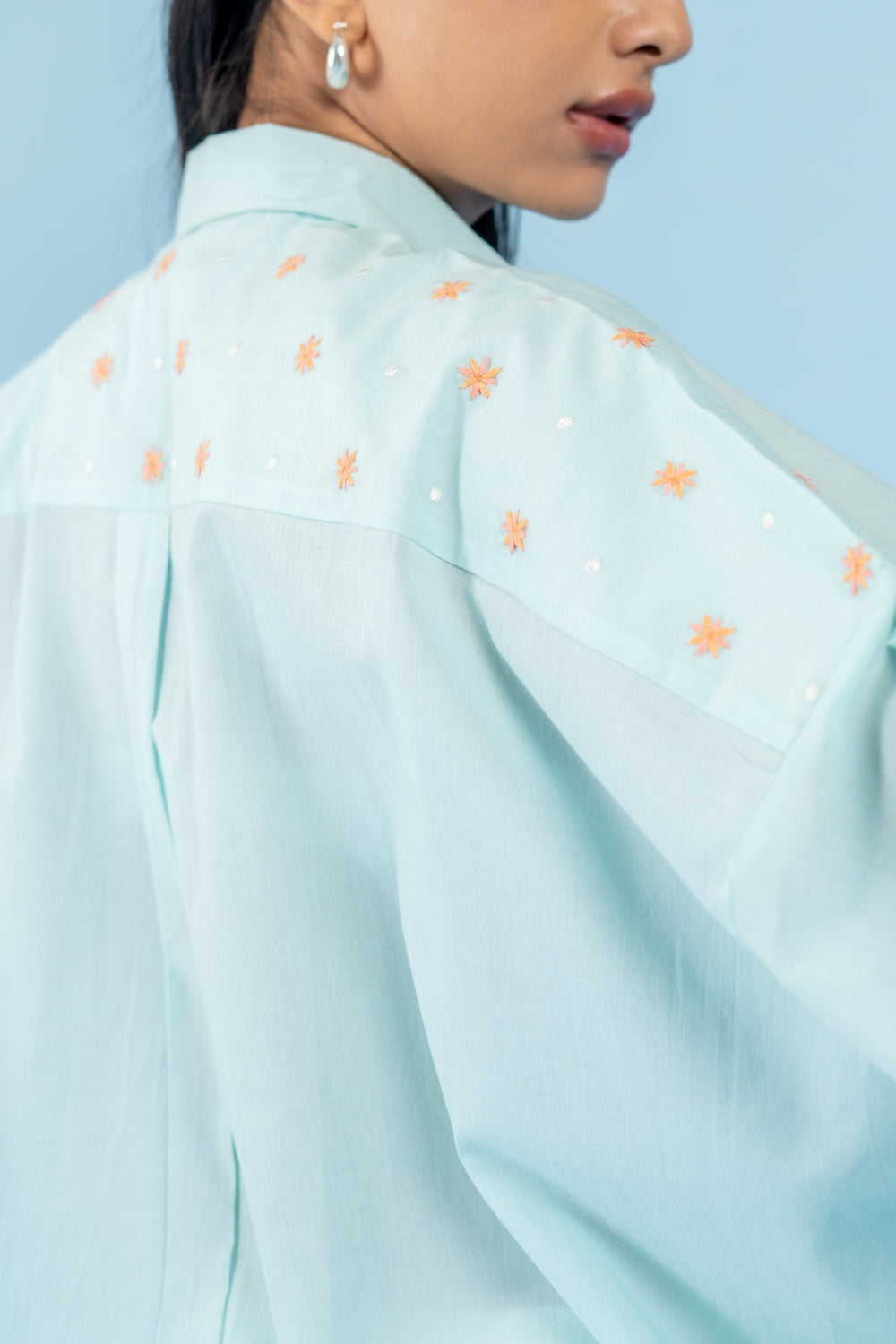 SKY BLUE  BLUEBERRY SHIRT