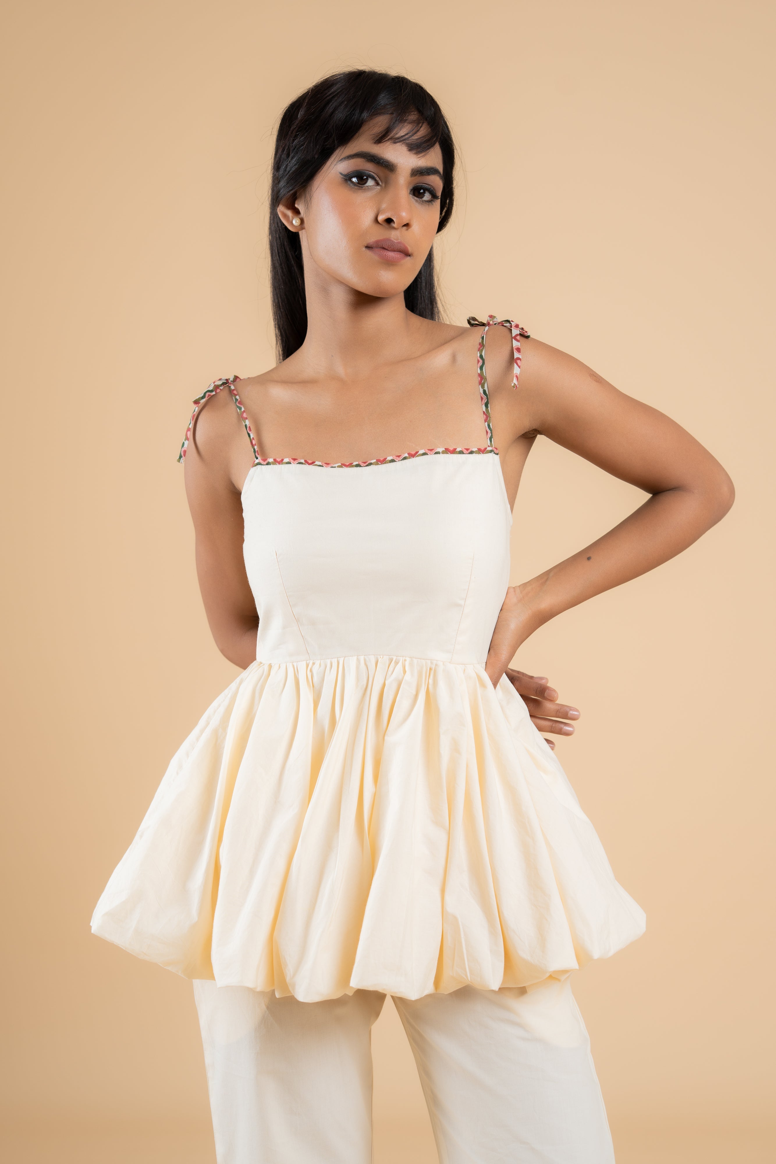 OFF WHITE BUBBLE TOP