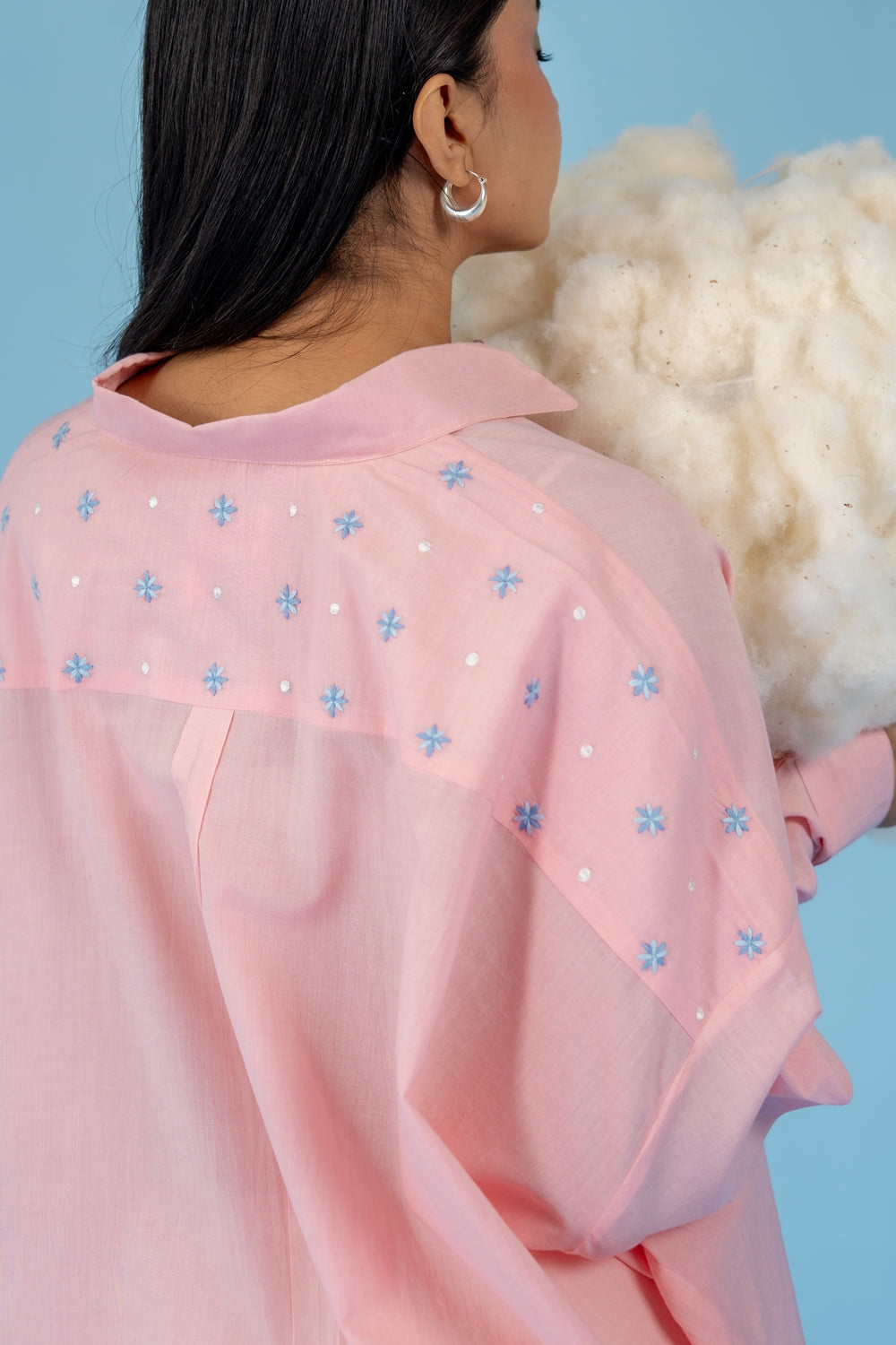 BABY PINK  PEACH SHIRT