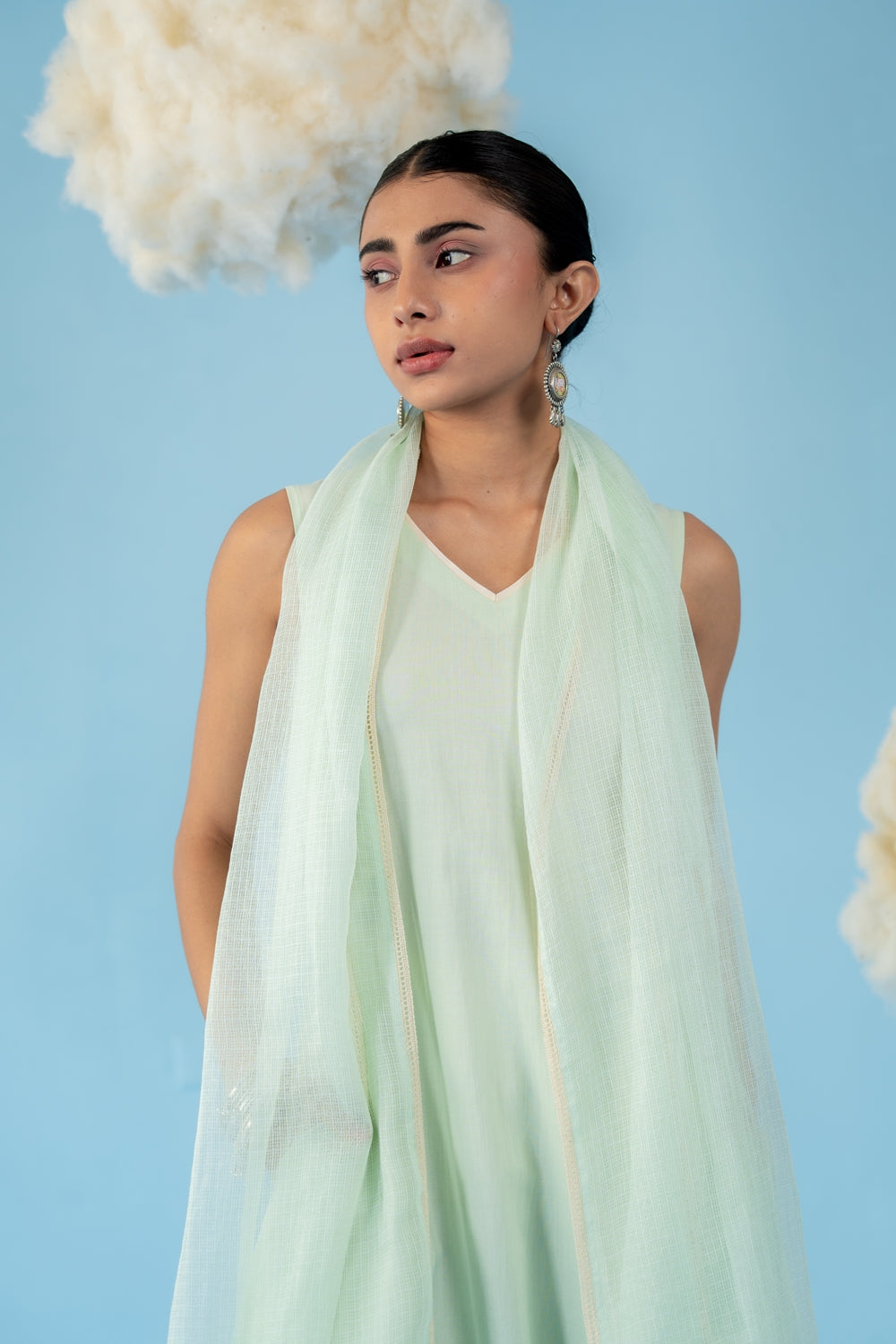 MINT GREEN  KIWI KURTA SET OF 3