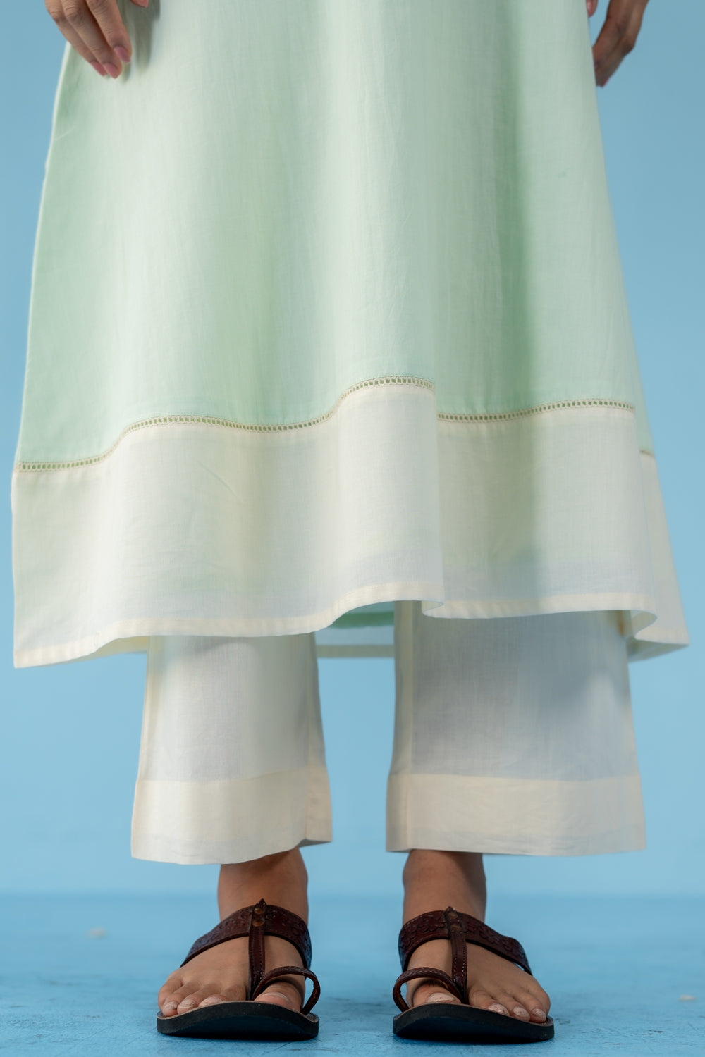 MINT GREEN  KIWI KURTA SET OF 3