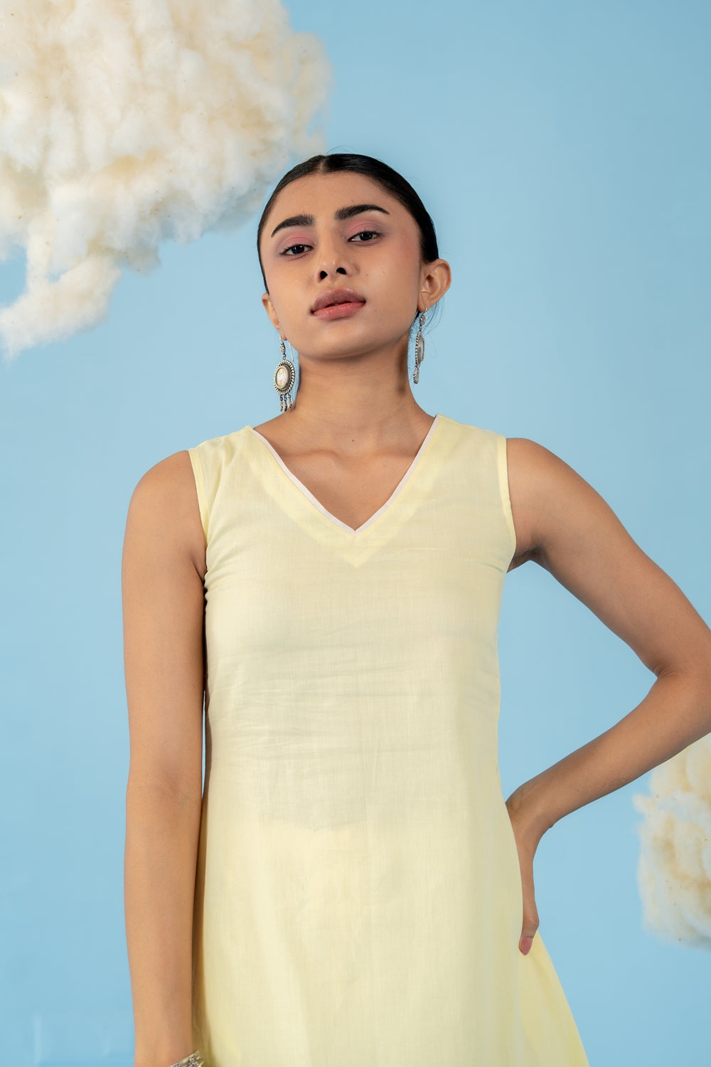 BUTTER YELLOW HONEY KURTA SET OF 3