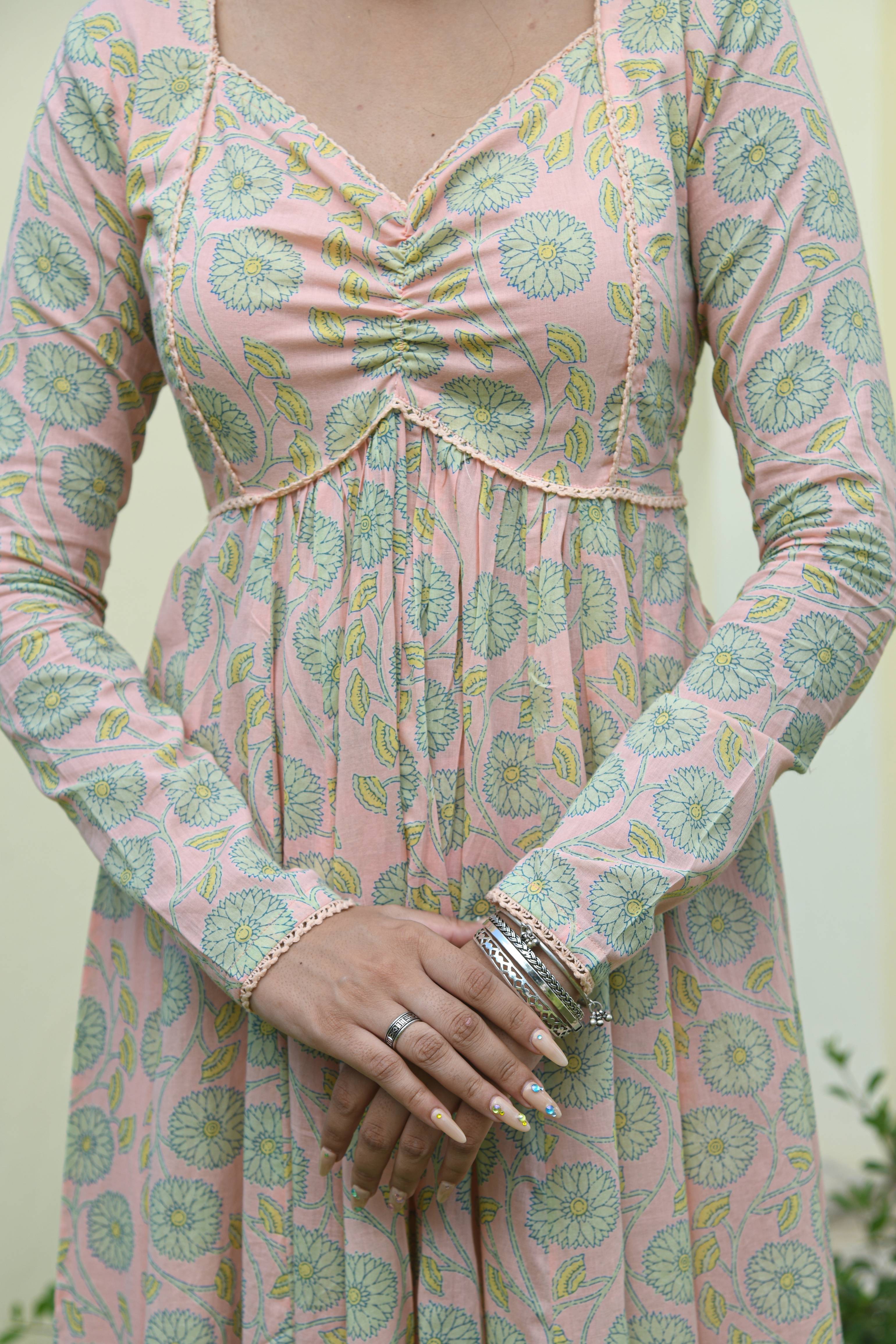 GUDHAL  ANARAKALI SET OF 3