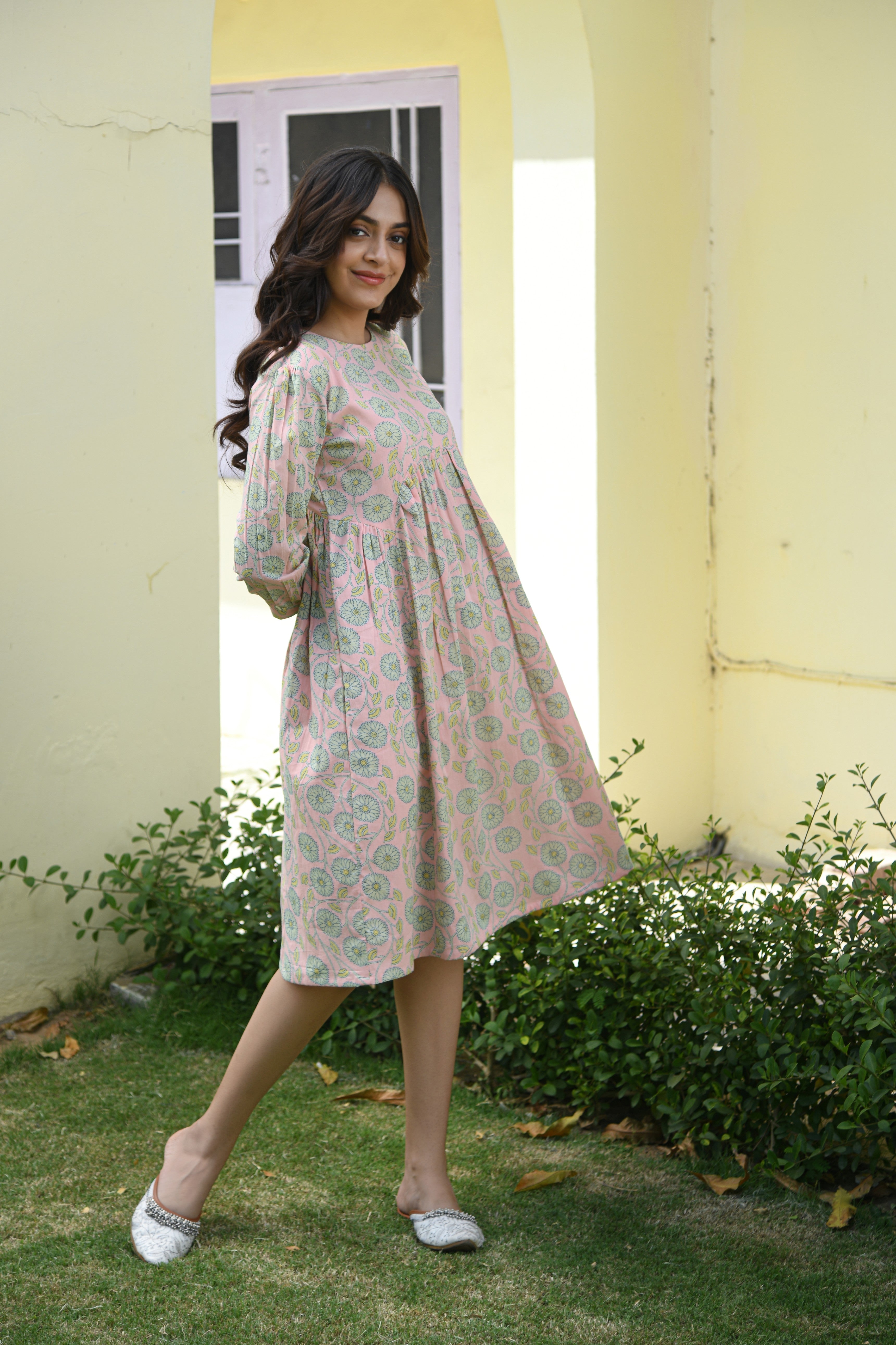 TULSI A-LINE DRESS