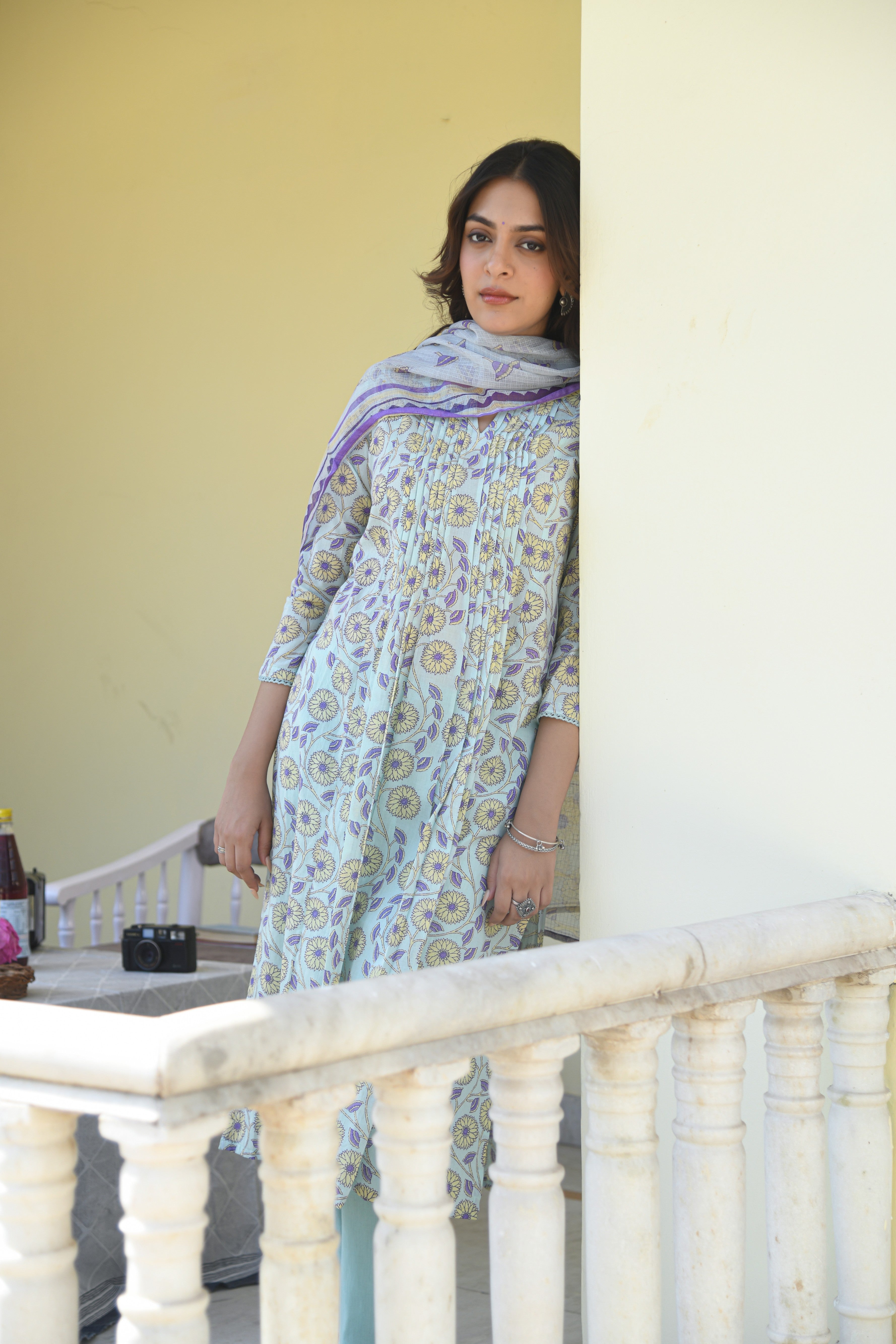 MANDARA KURTA PANT SET OF 3