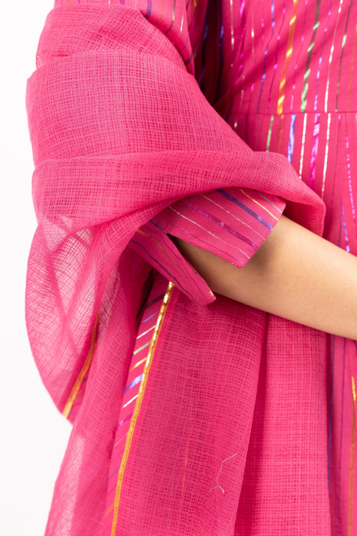 RANGIRA PINK ANARKALI SET OF 3