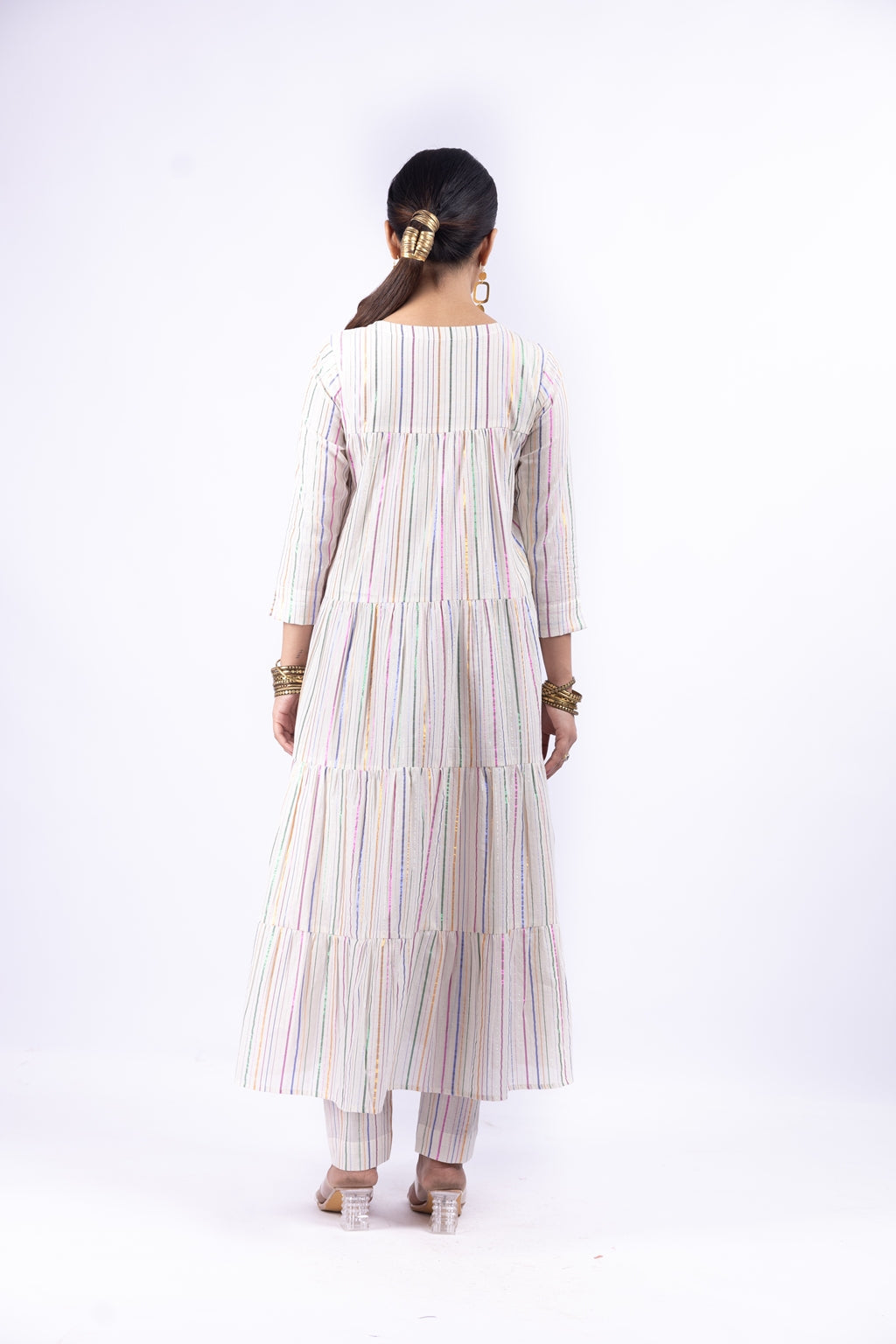 JALSA WHITE CO-ORD SET OF 2