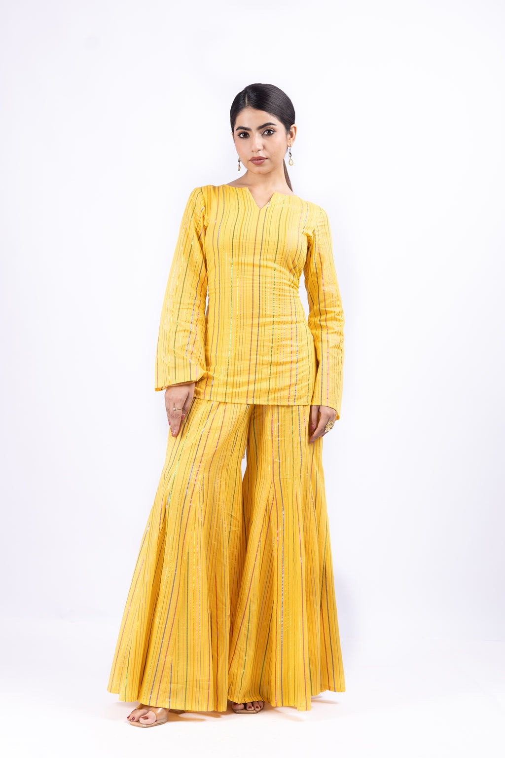ROSHANI YELLOW CO-ORD SET OF 2