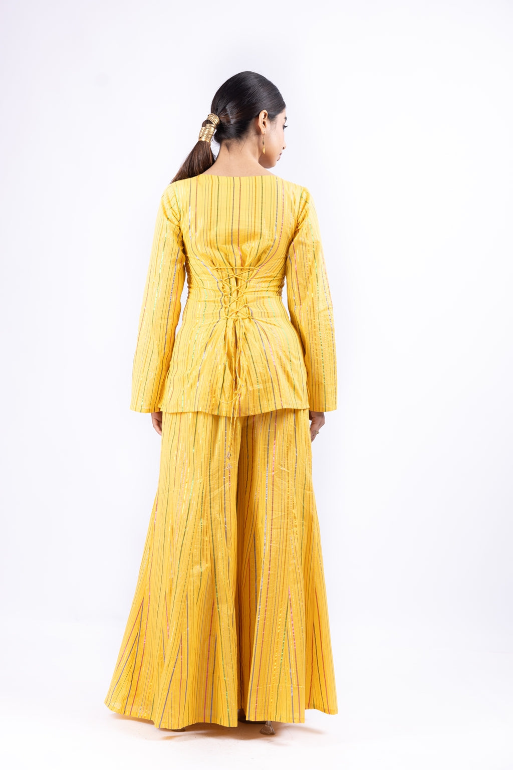 ROSHANI YELLOW CO-ORD SET OF 2