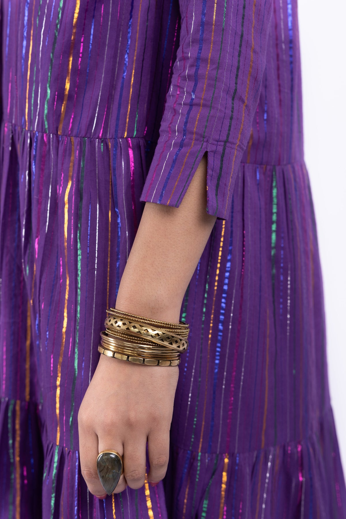 JALSA PURPLE CO-ORD SET OF 2