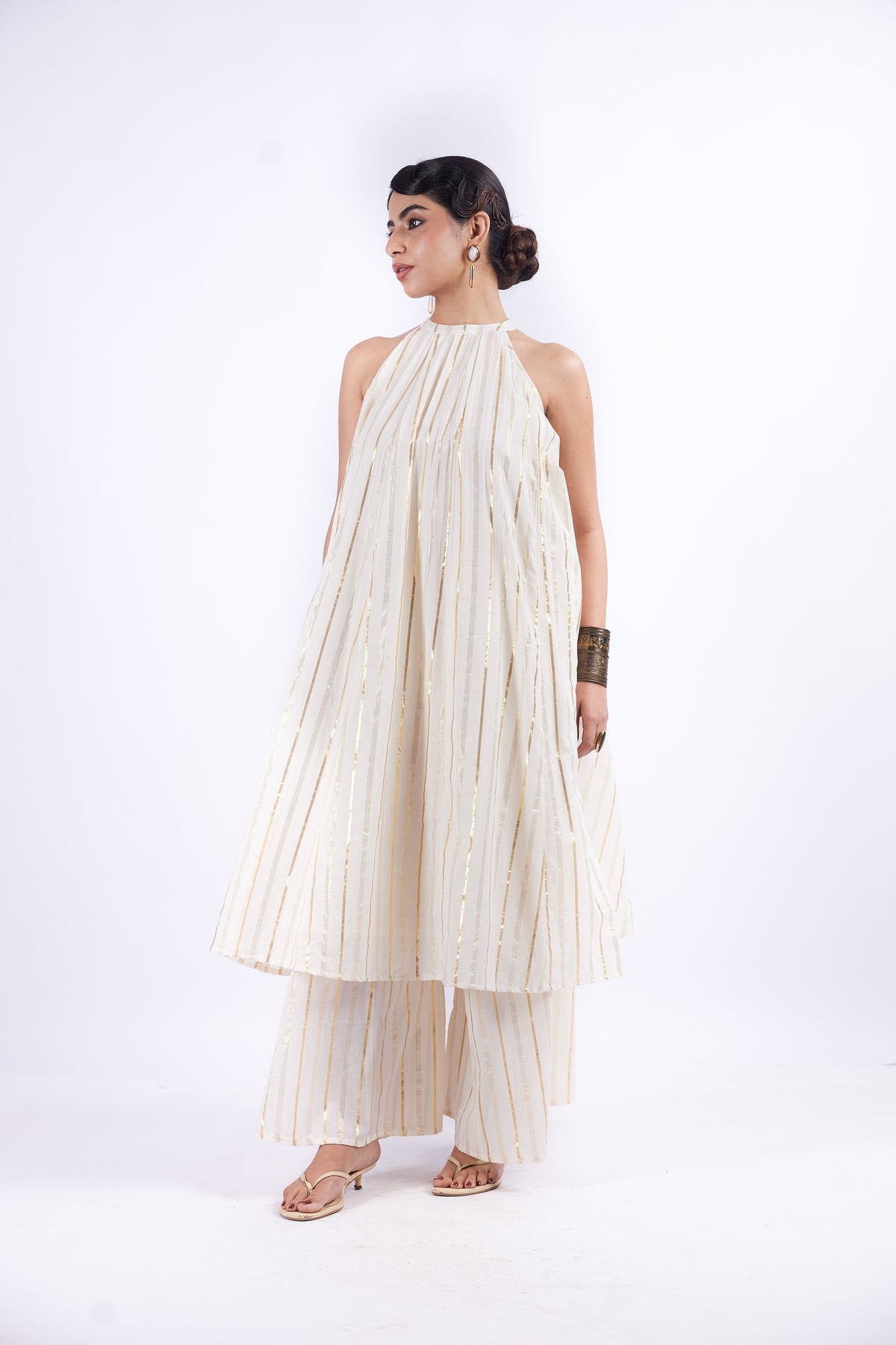 DASTAAN WHITE CO-ORD SET OF 2